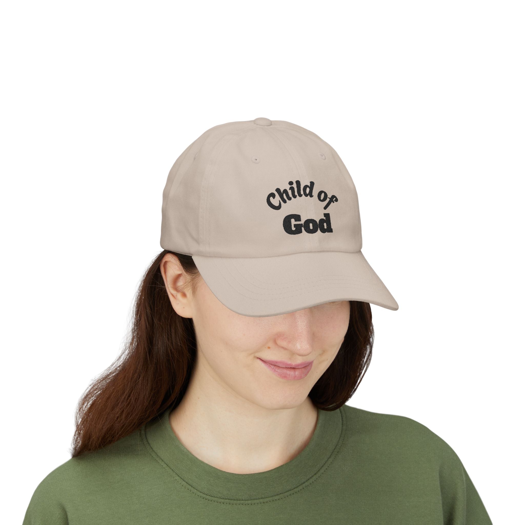 Child of God Classic Dad Cap, Religious Hat, Christian Gift, Casual Wear, Faith Apparel, Summer Accessory