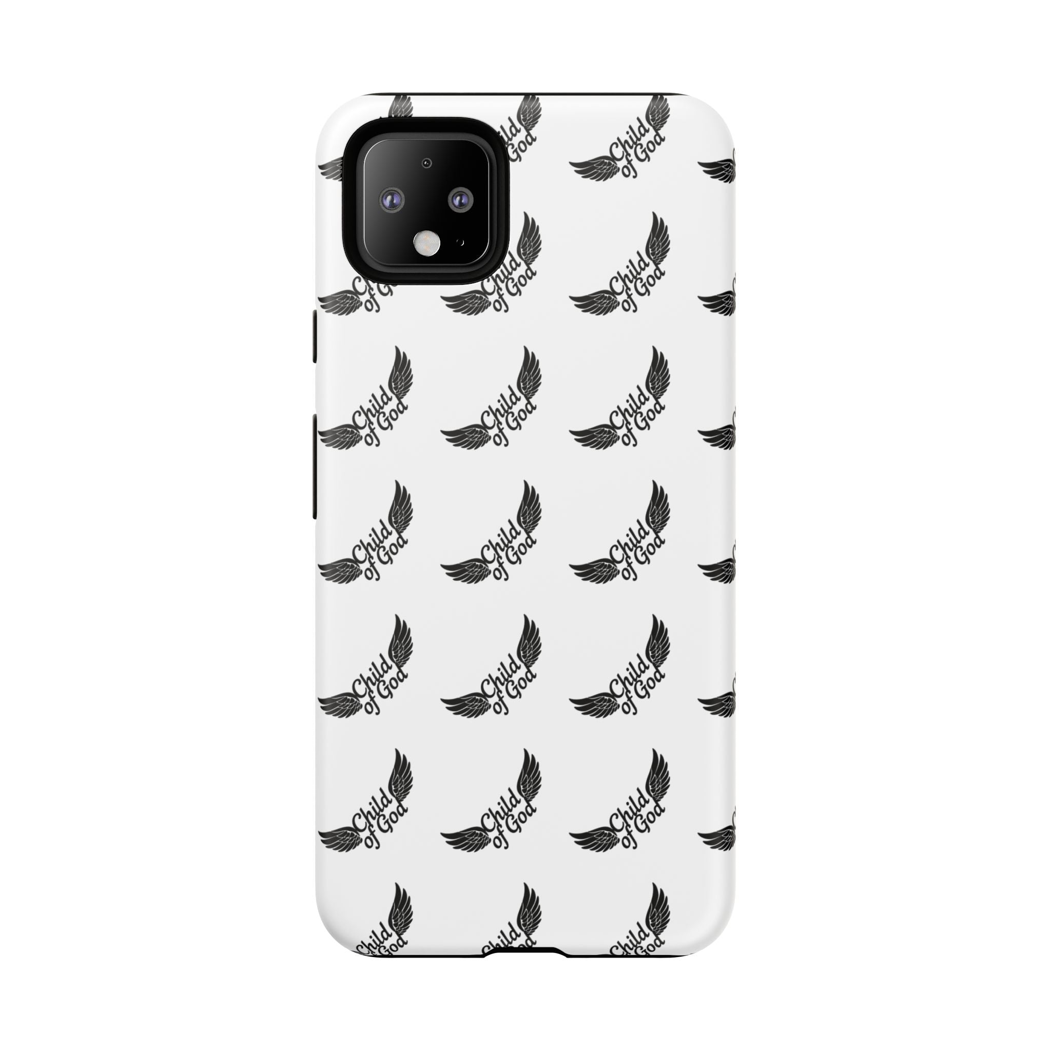 Stylish Tough Phone Case with Wing Design