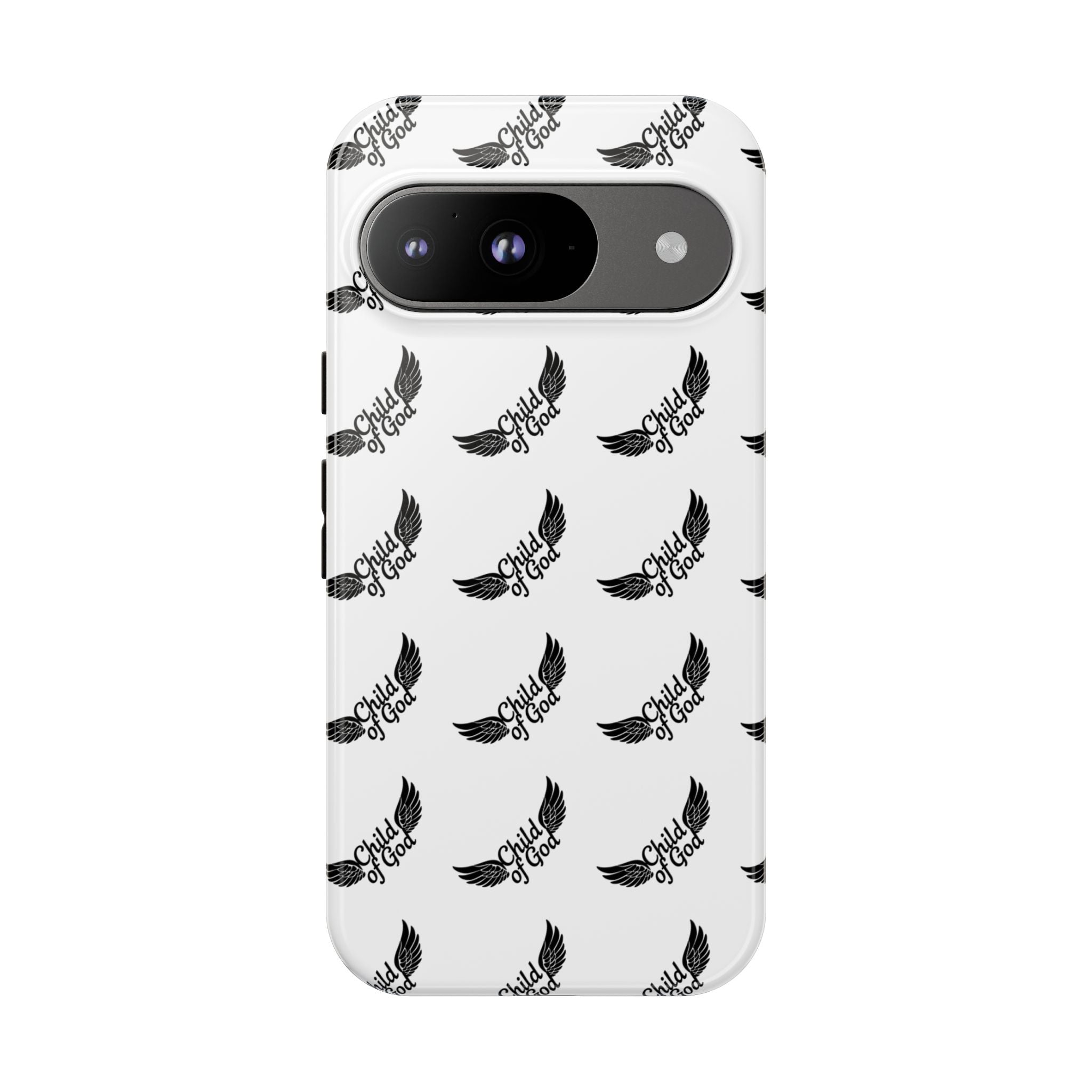 Stylish Tough Phone Case with Wing Design