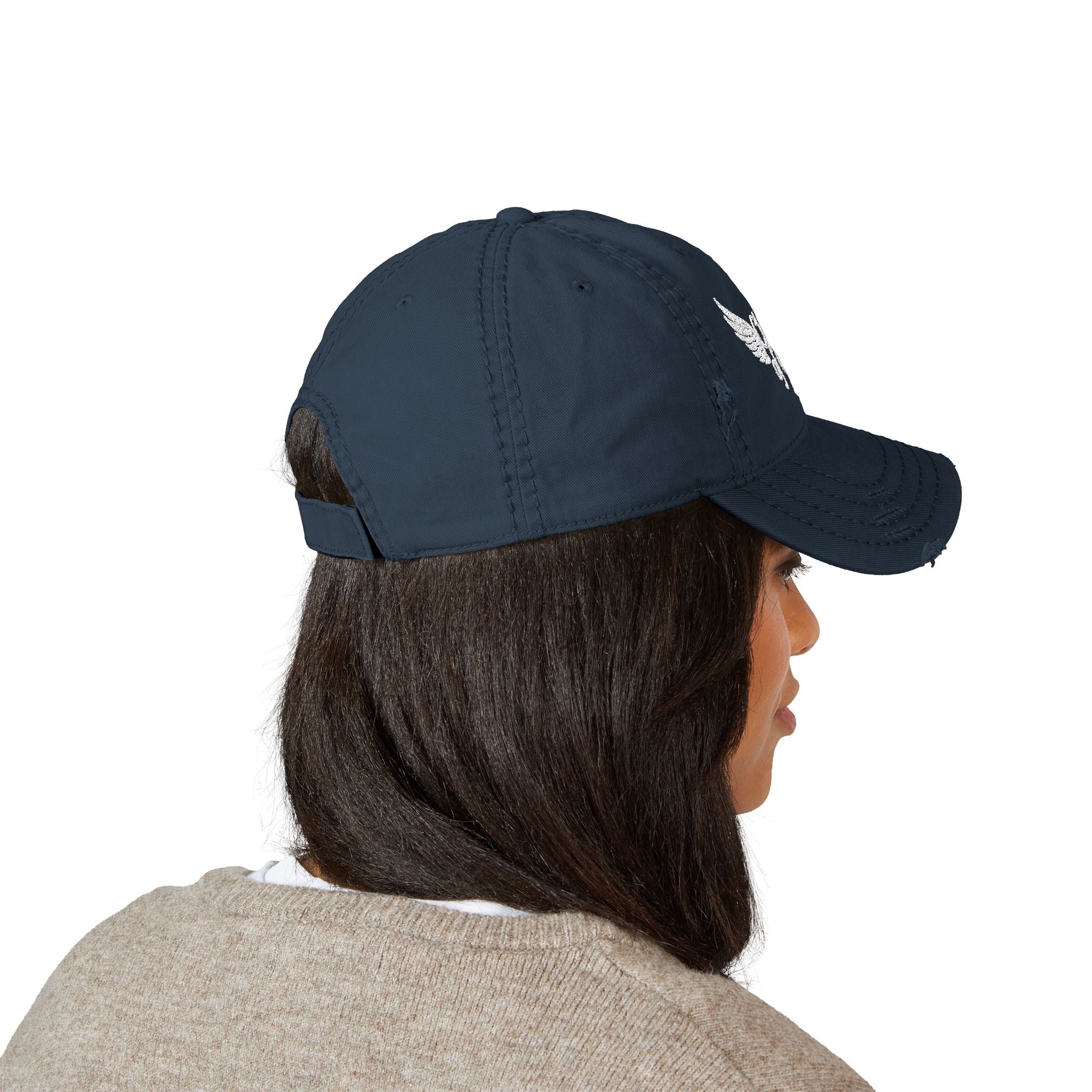 Embroidered Distressed Dad Hat - 'Child of God'
