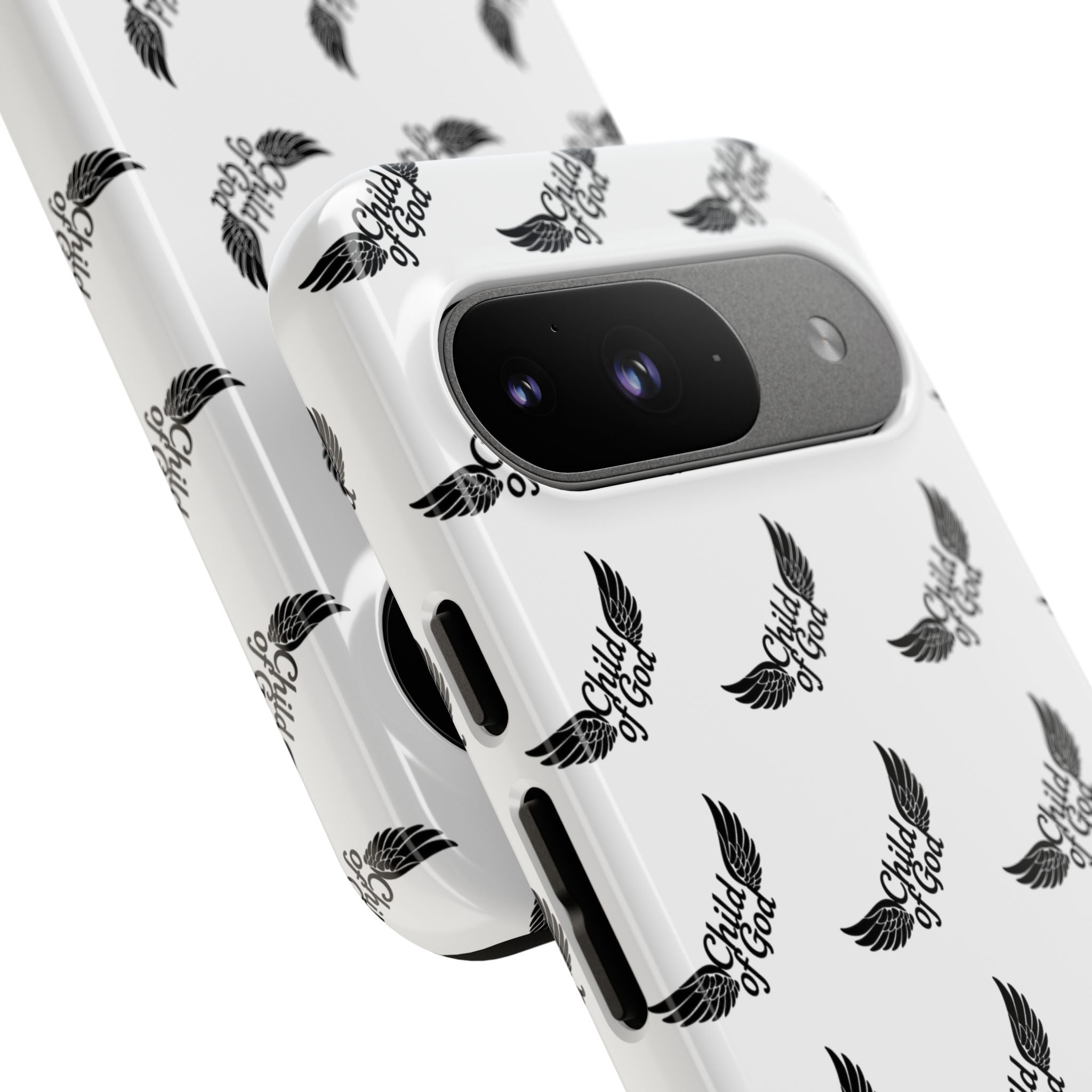 Stylish Tough Phone Case with Wing Design
