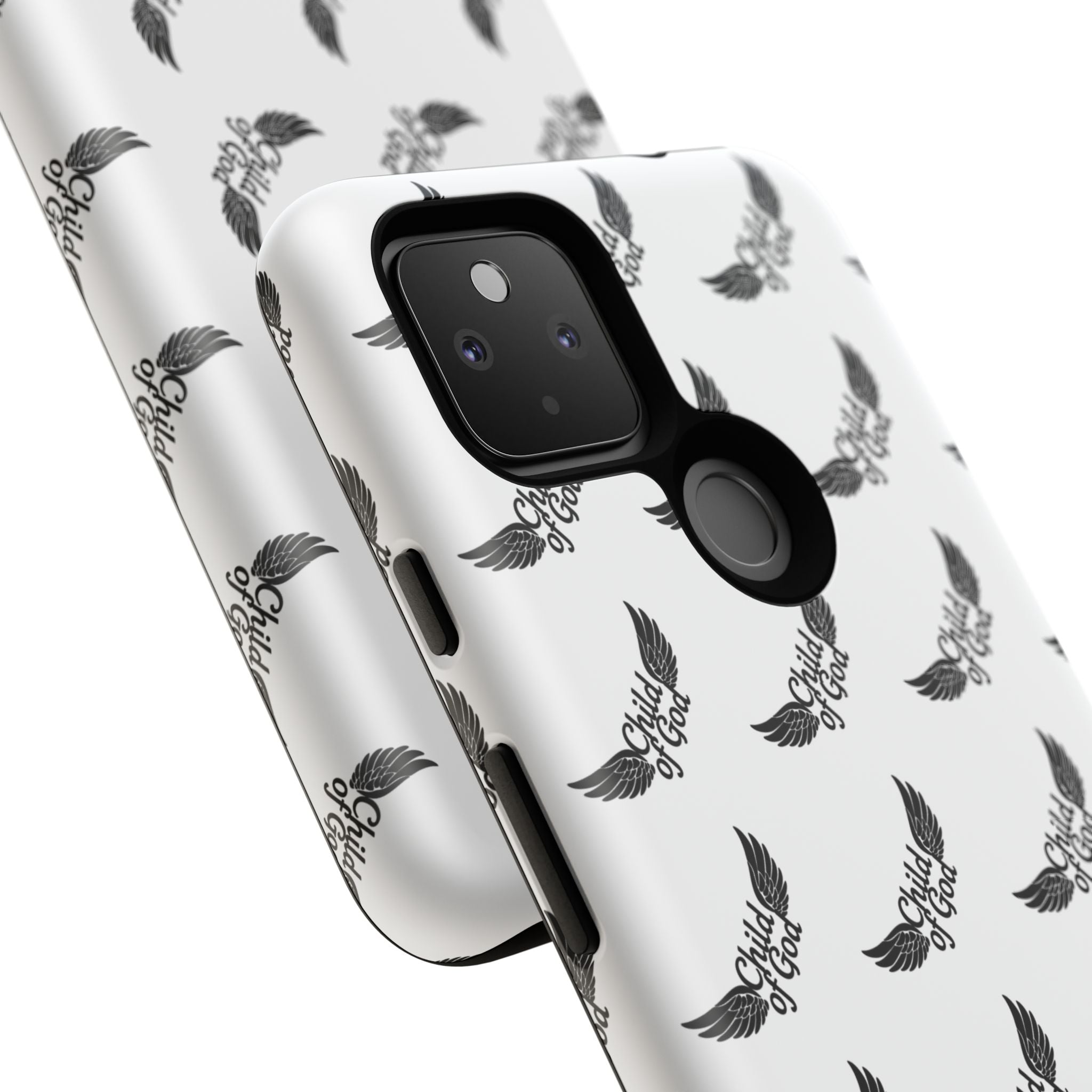 Stylish Tough Phone Case with Wing Design
