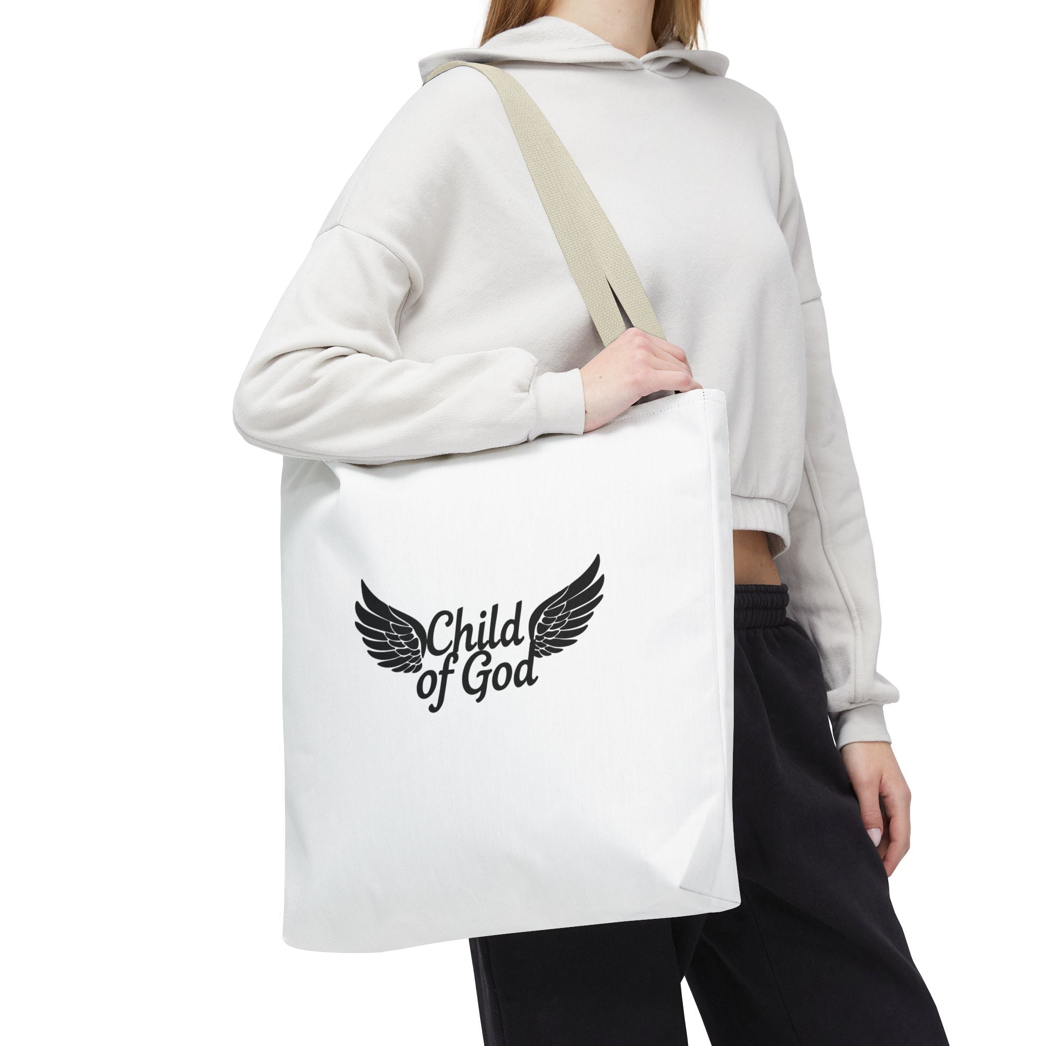 Inspirational Child of God Tote Bag
