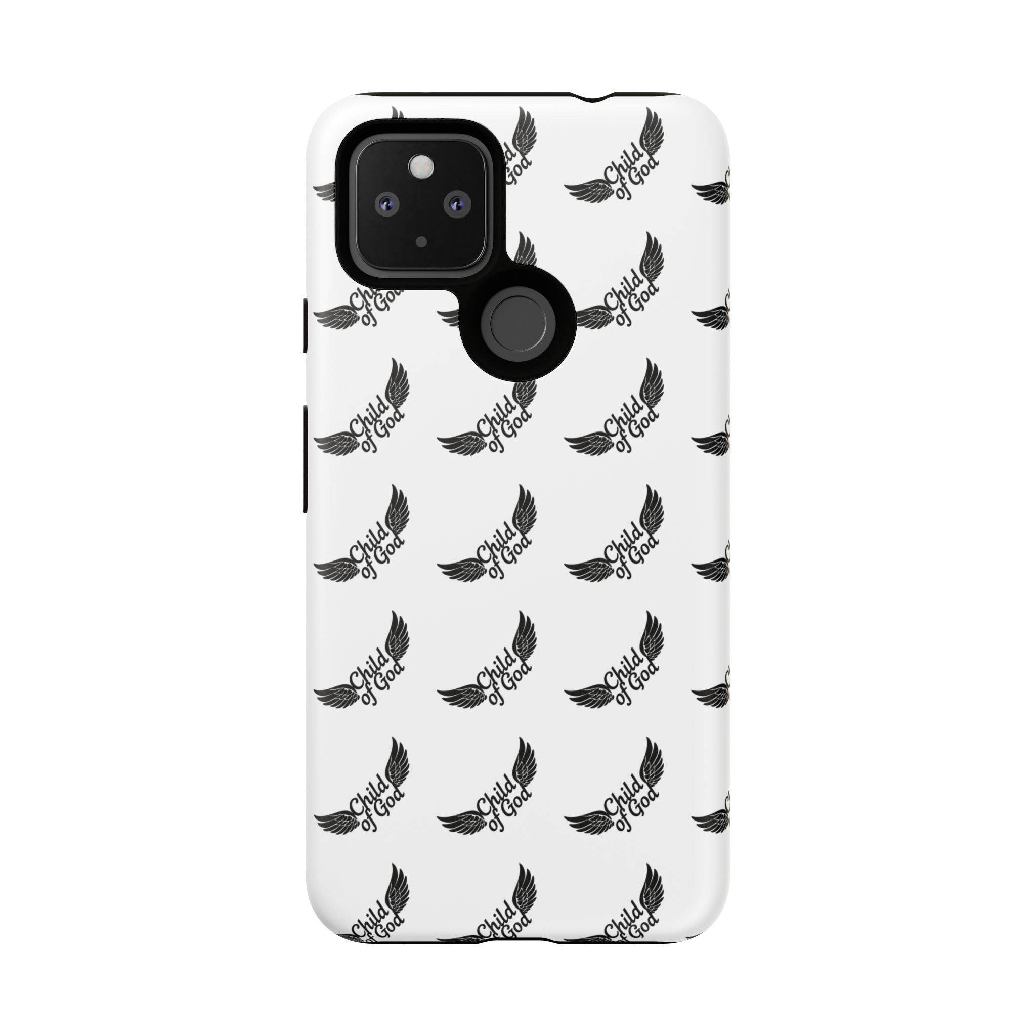 Stylish Tough Phone Case with Wing Design