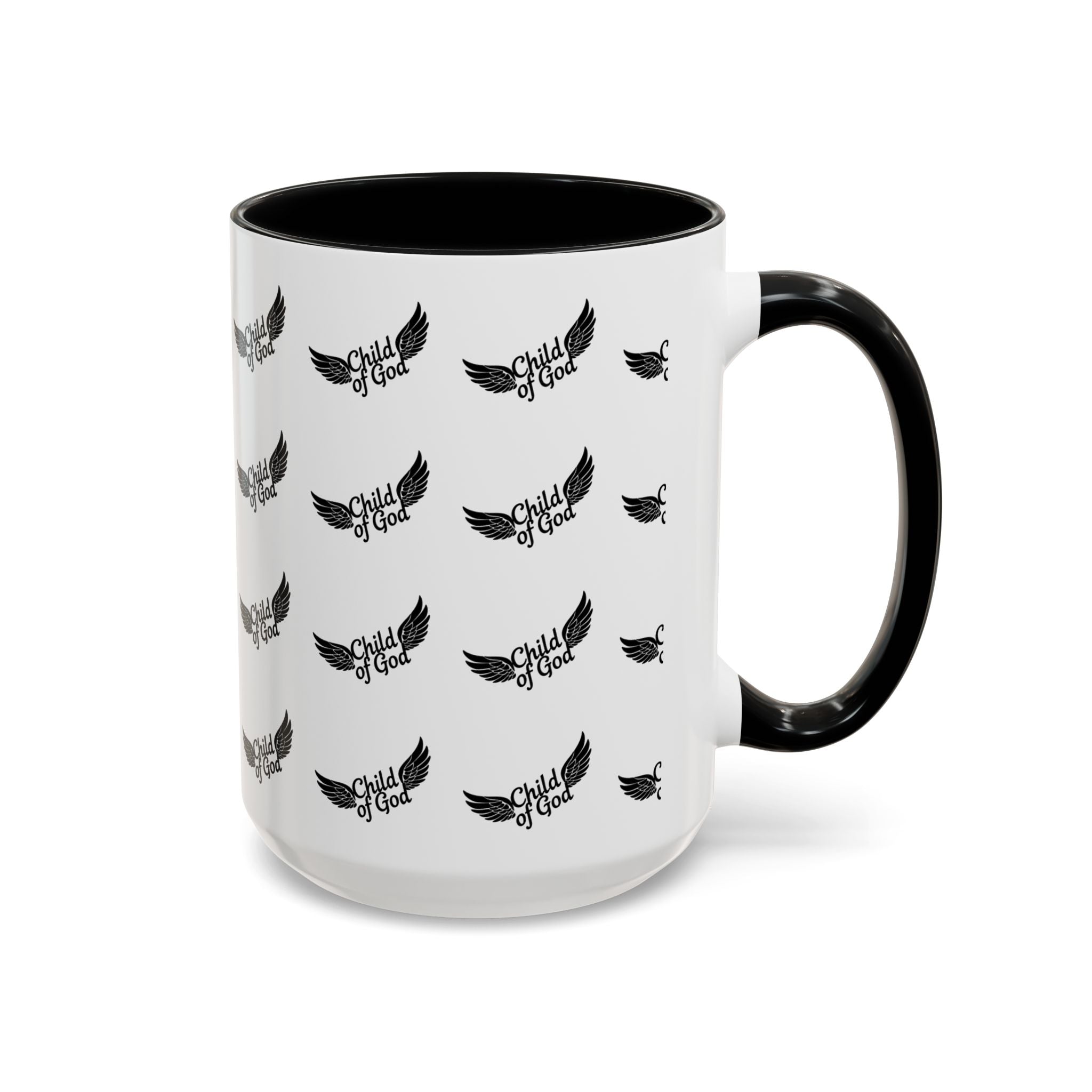 Bold Winged Coffee Mug for Followers of Christ