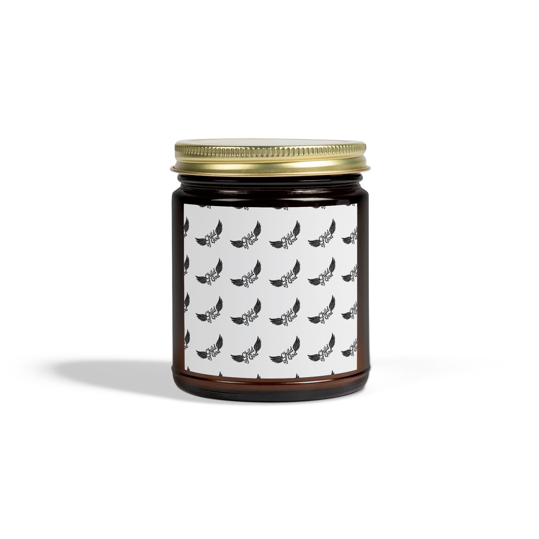 Aromatherapy Scented Candles - Coconut Apricot Wax (4oz, 9oz) with Elegant Feather Design