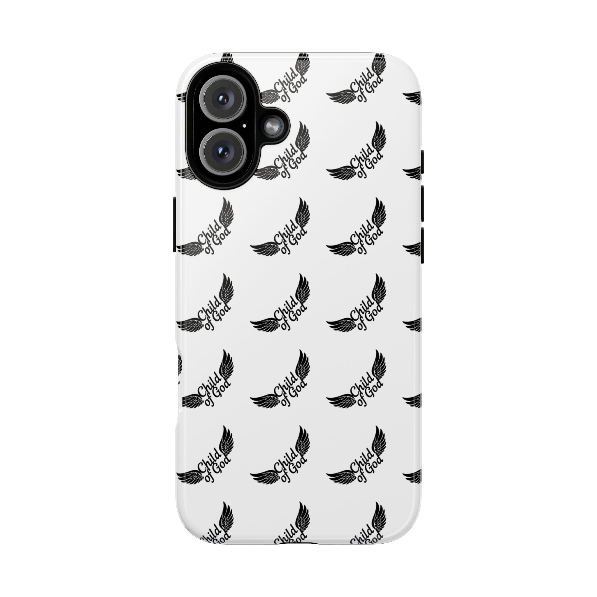 Stylish Tough Phone Case with Wing Design