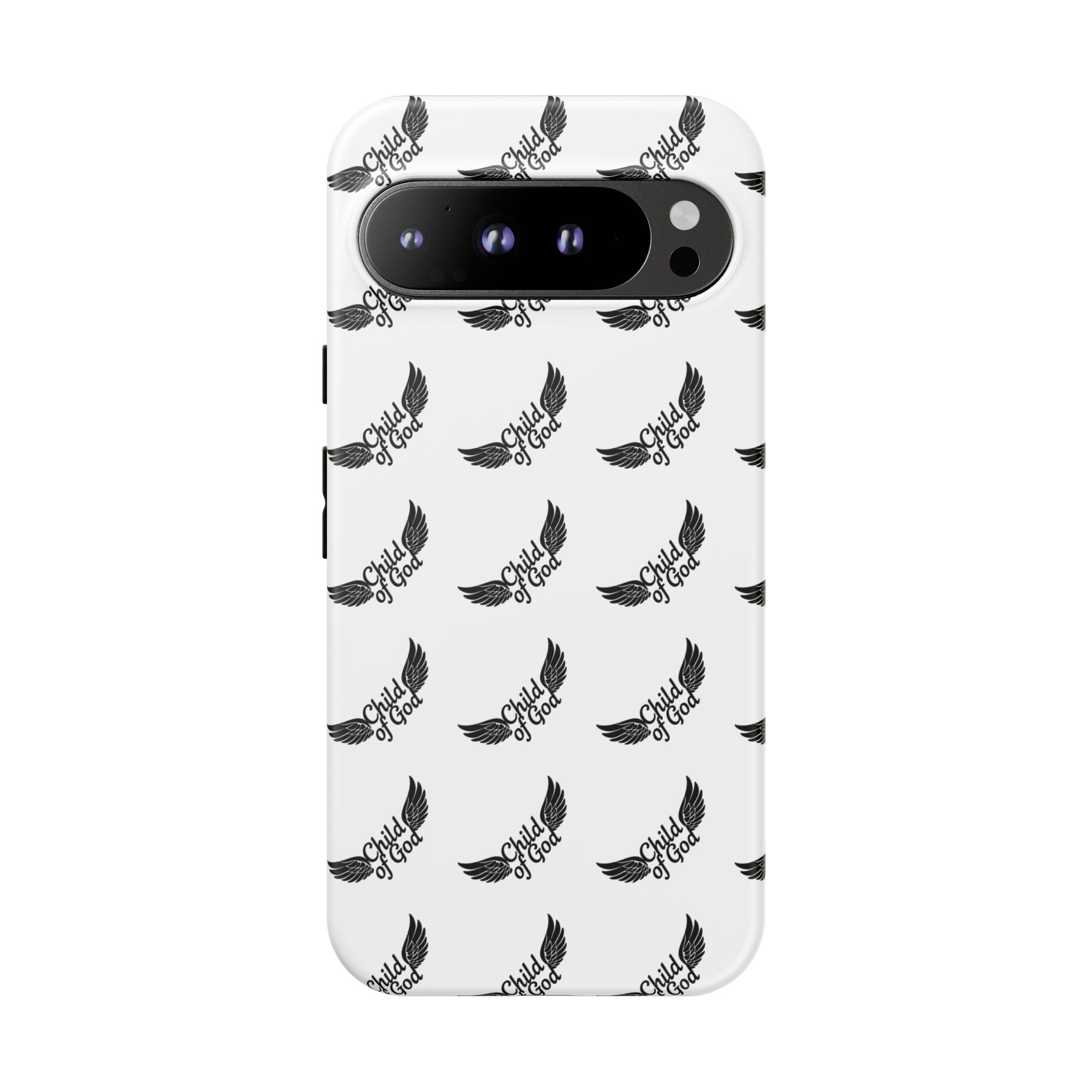 Stylish Tough Phone Case with Wing Design