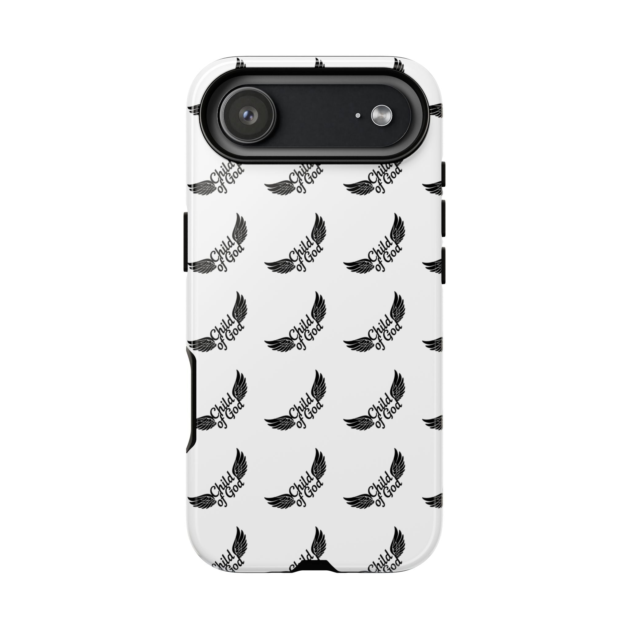 Stylish Tough Phone Case with Wing Design