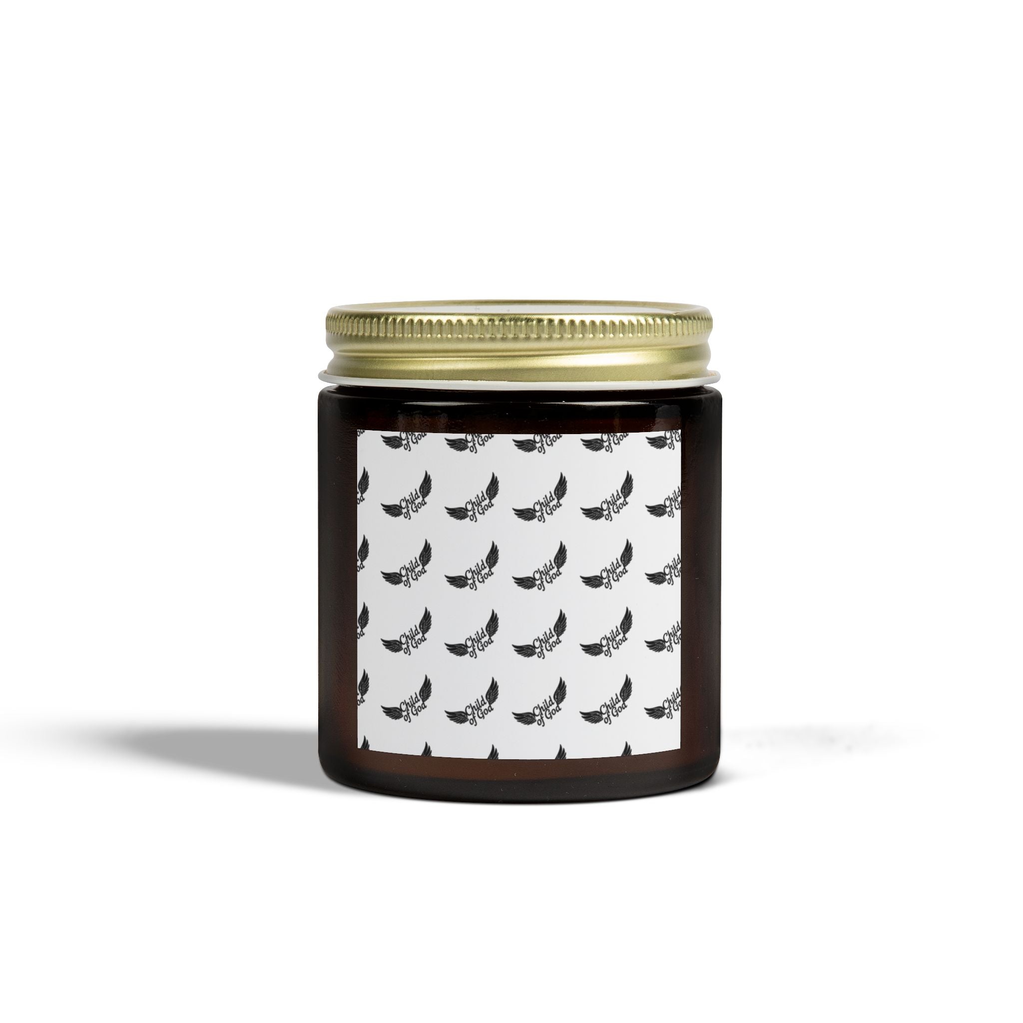 Aromatherapy Scented Candles - Coconut Apricot Wax (4oz, 9oz) with Elegant Feather Design