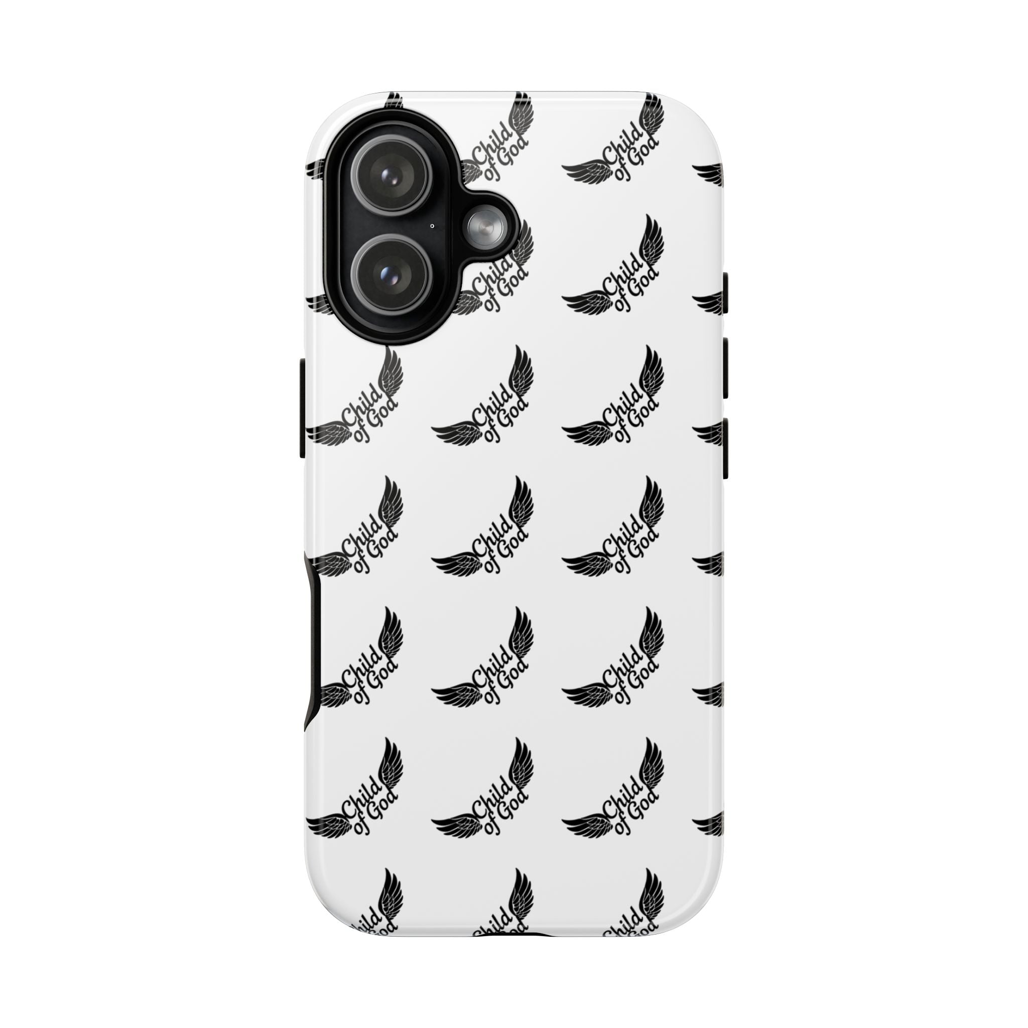 Stylish Tough Phone Case with Wing Design