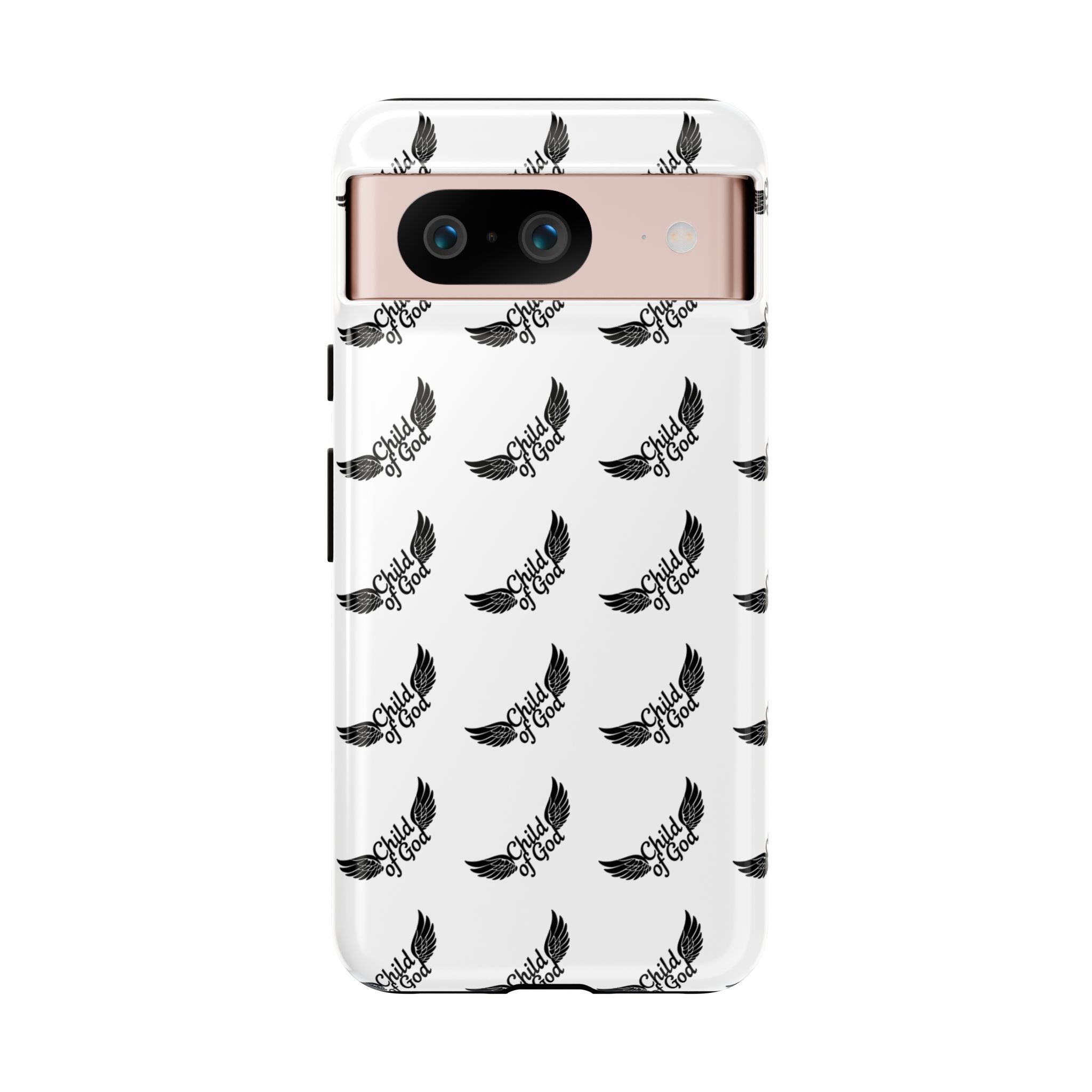 Stylish Tough Phone Case with Wing Design
