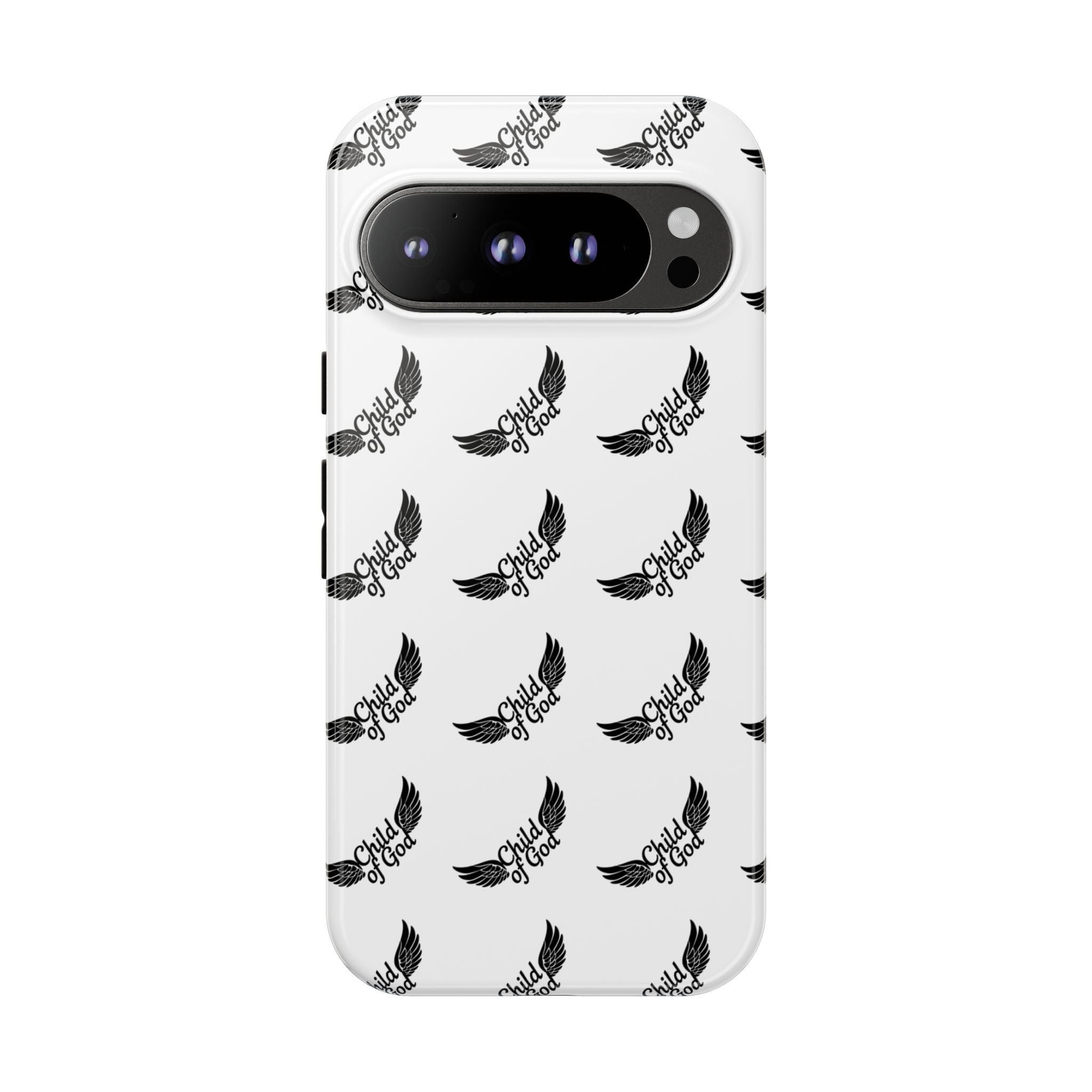 Stylish Tough Phone Case with Wing Design
