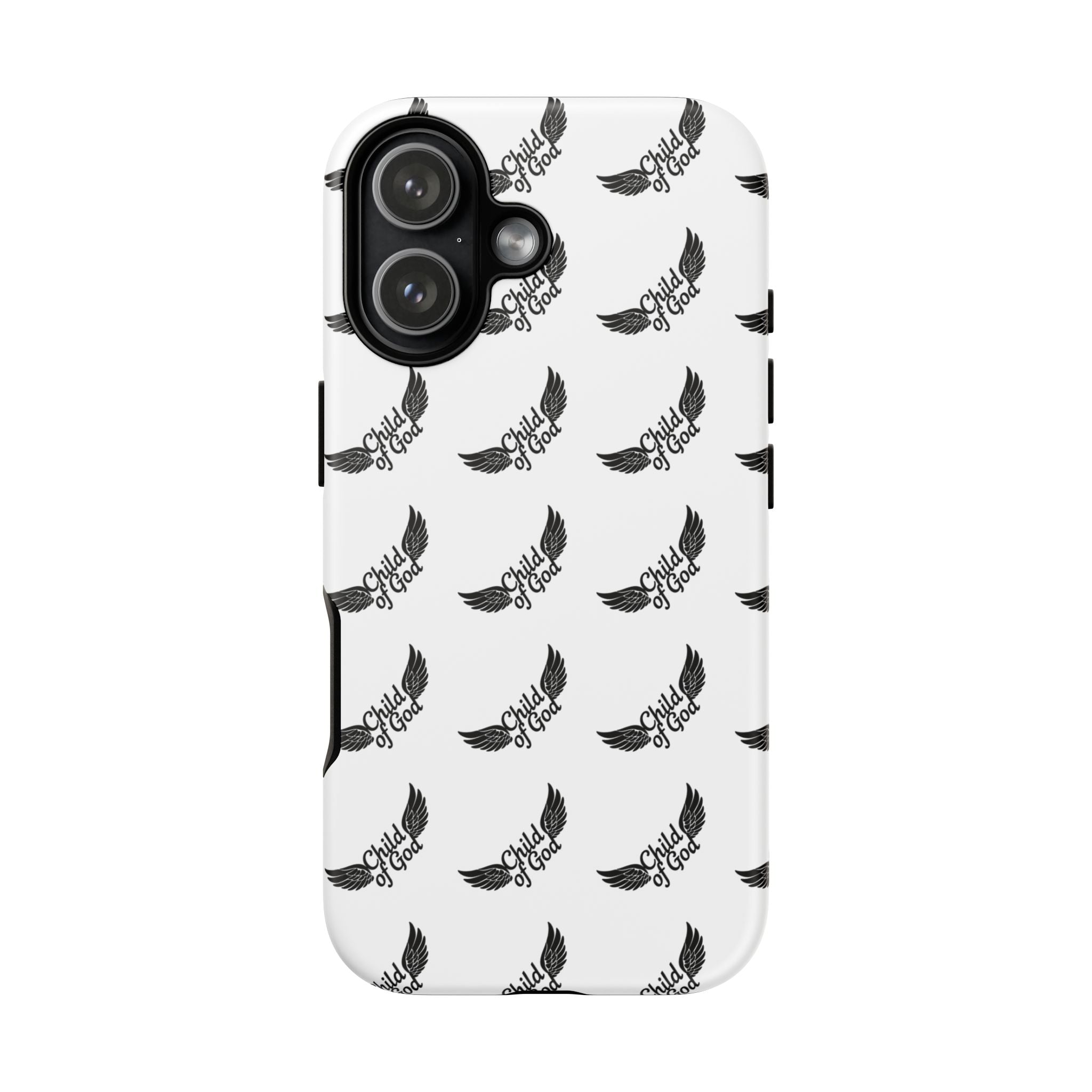 Stylish Tough Phone Case with Wing Design