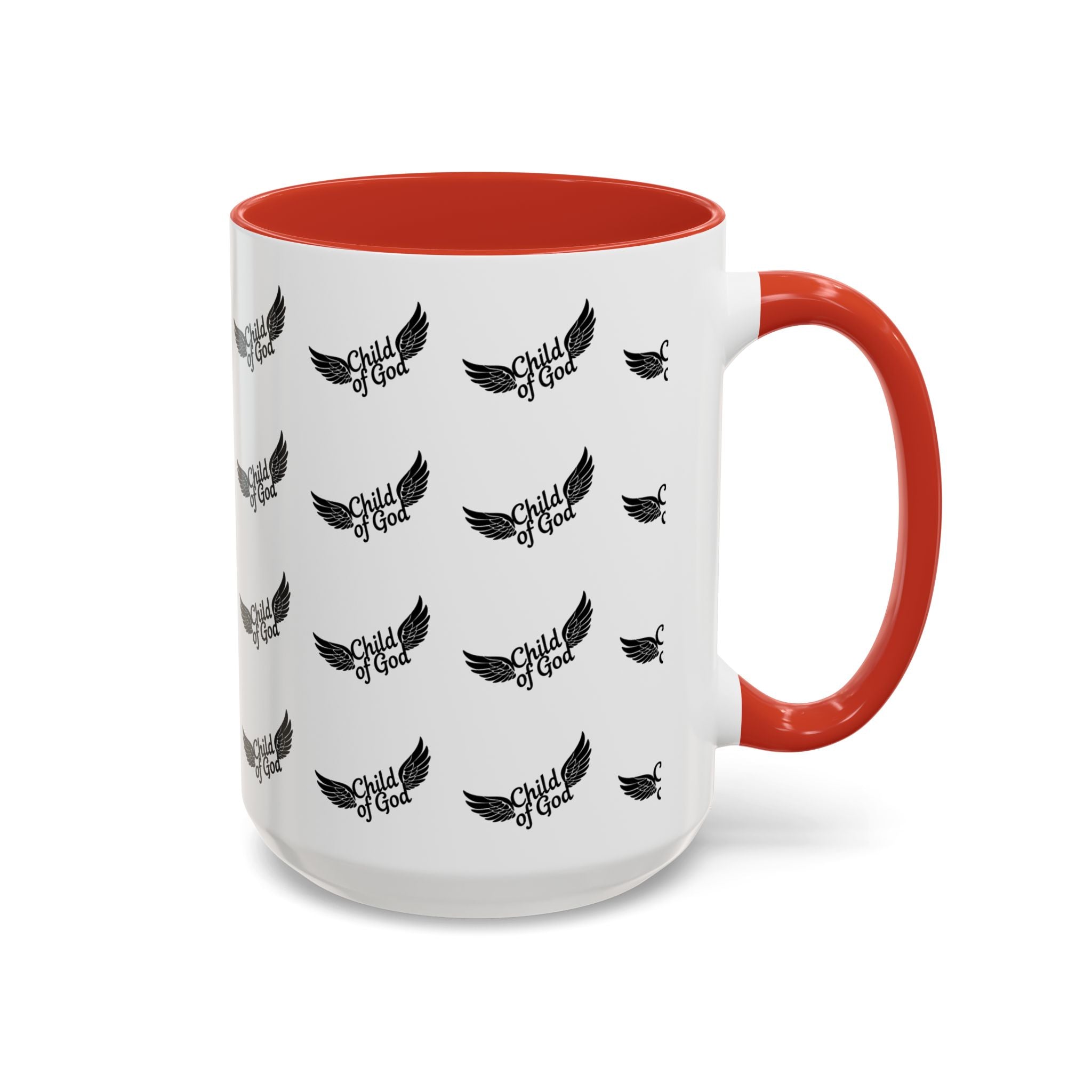 Bold Winged Coffee Mug for Followers of Christ