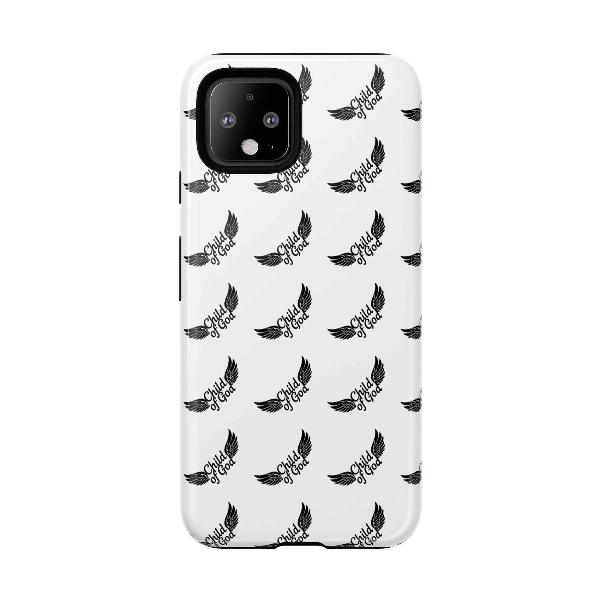 Stylish Tough Phone Case with Wing Design