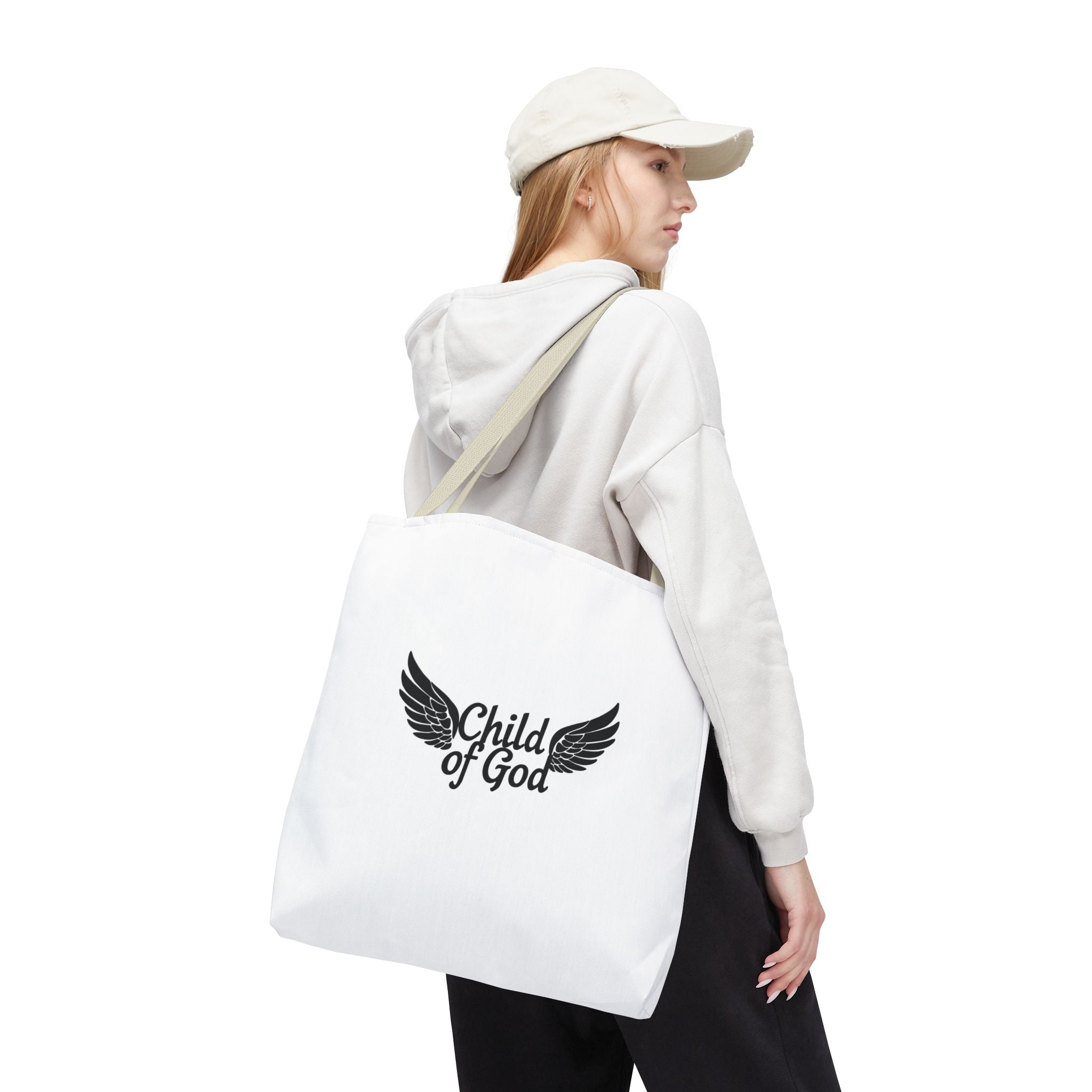 Inspirational Child of God Tote Bag