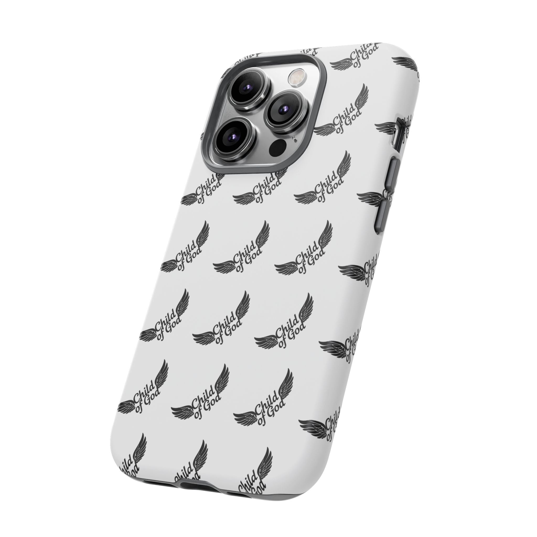Stylish Tough Phone Case with Wing Design