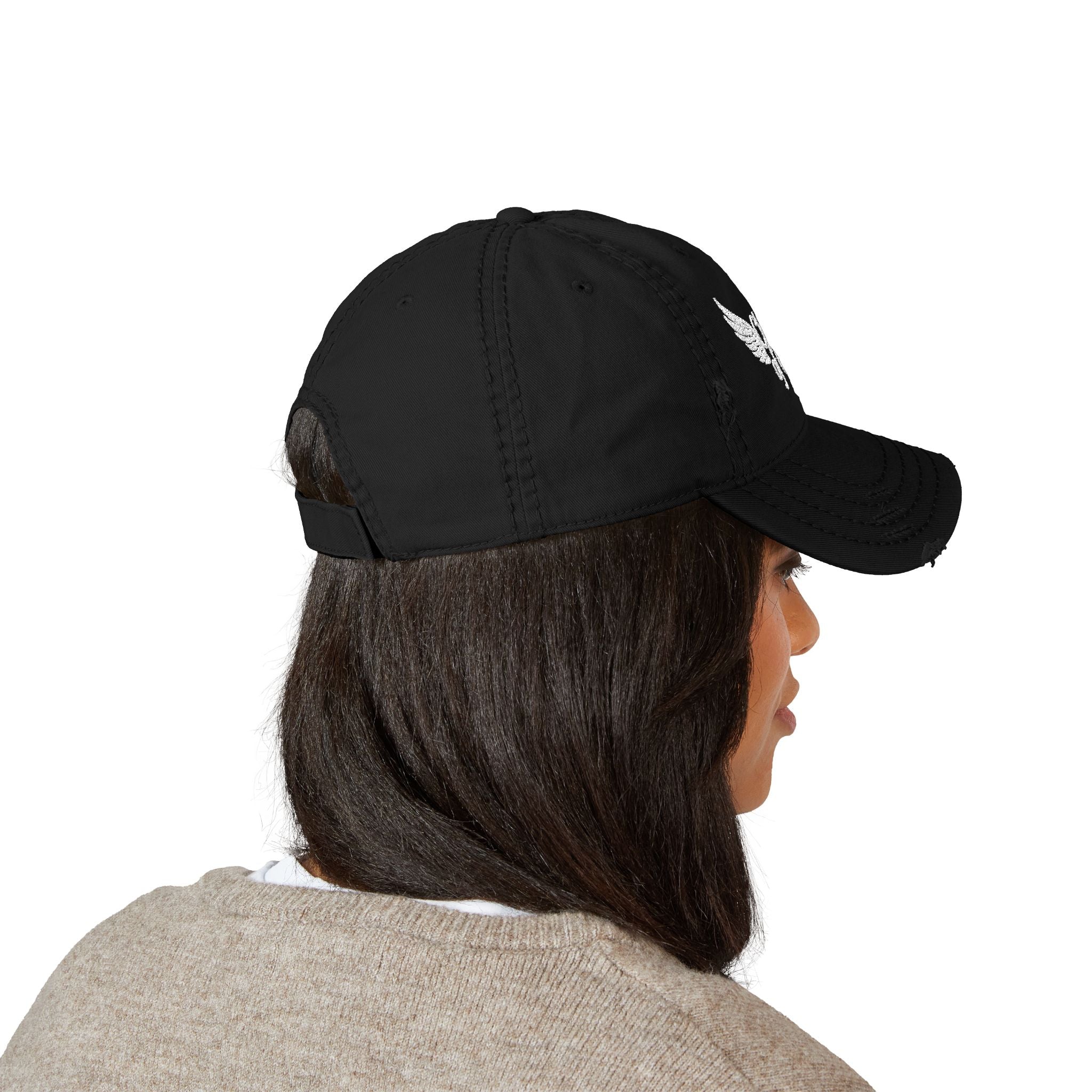 Embroidered Distressed Dad Hat - 'Child of God'