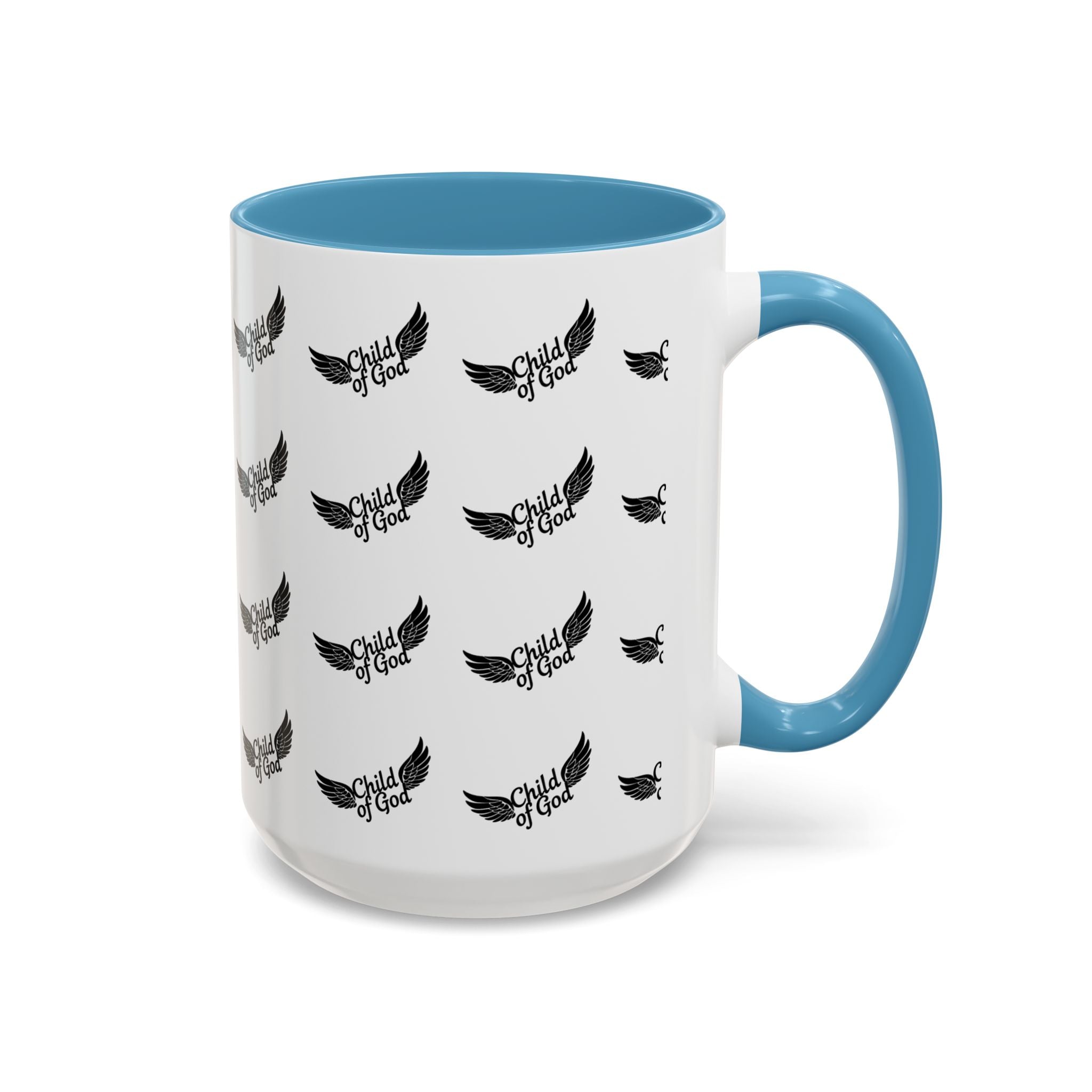 Bold Winged Coffee Mug for Followers of Christ