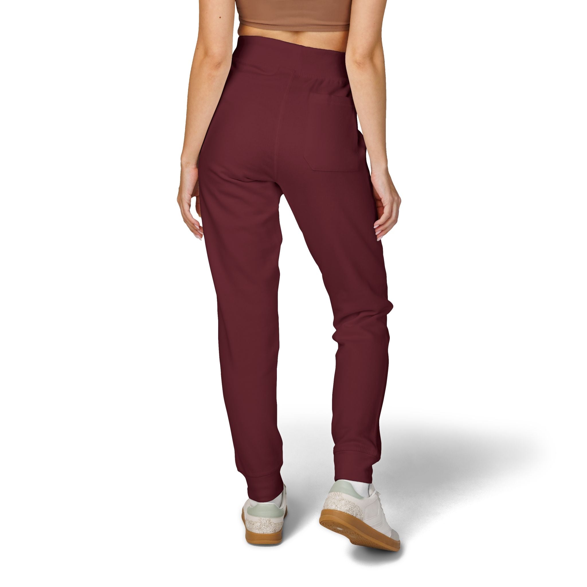 Embroidered Unisex Fleece Sweatpants - Cozy Comfort for Everyday Style
