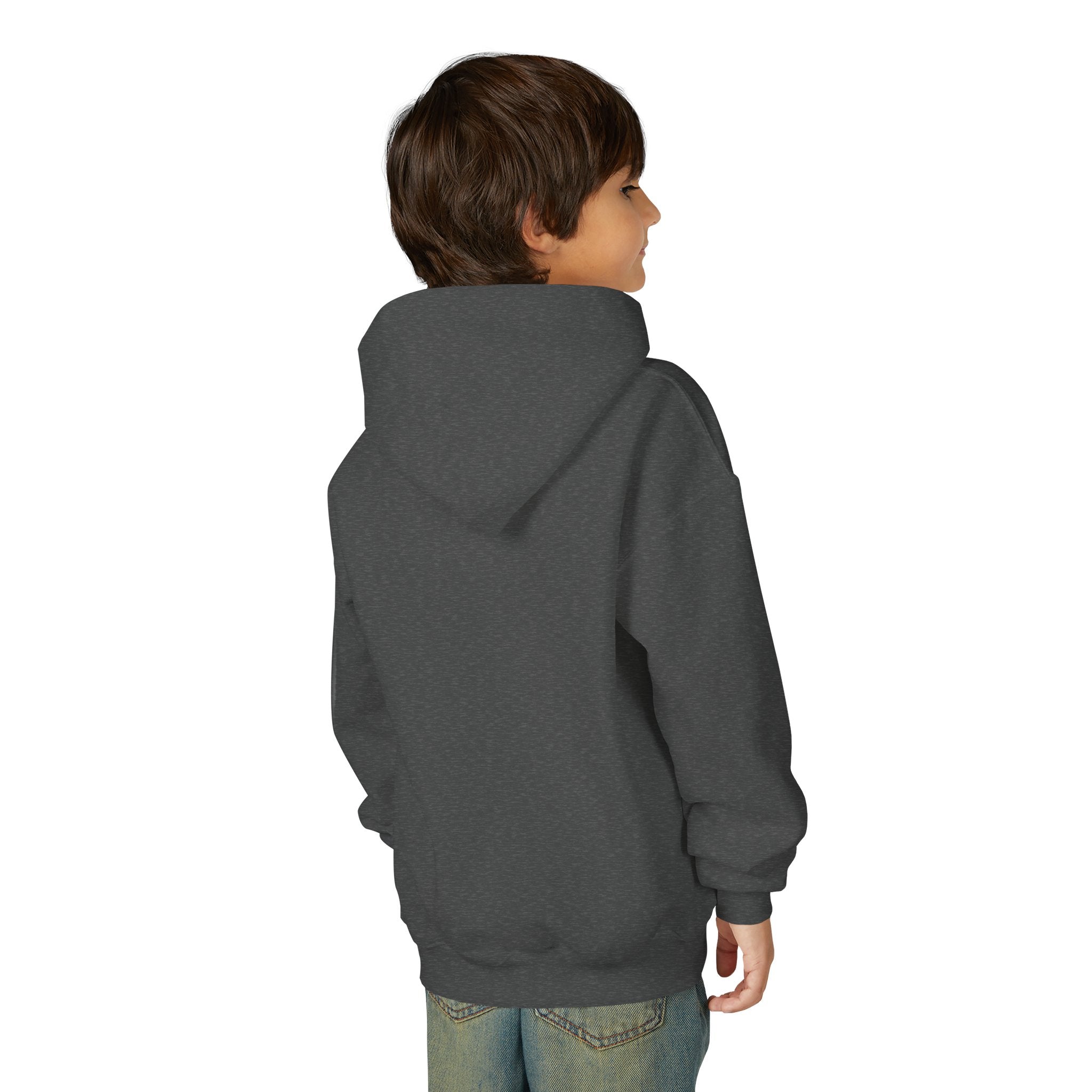 Child of God Youth Hoodie with Wings Design
