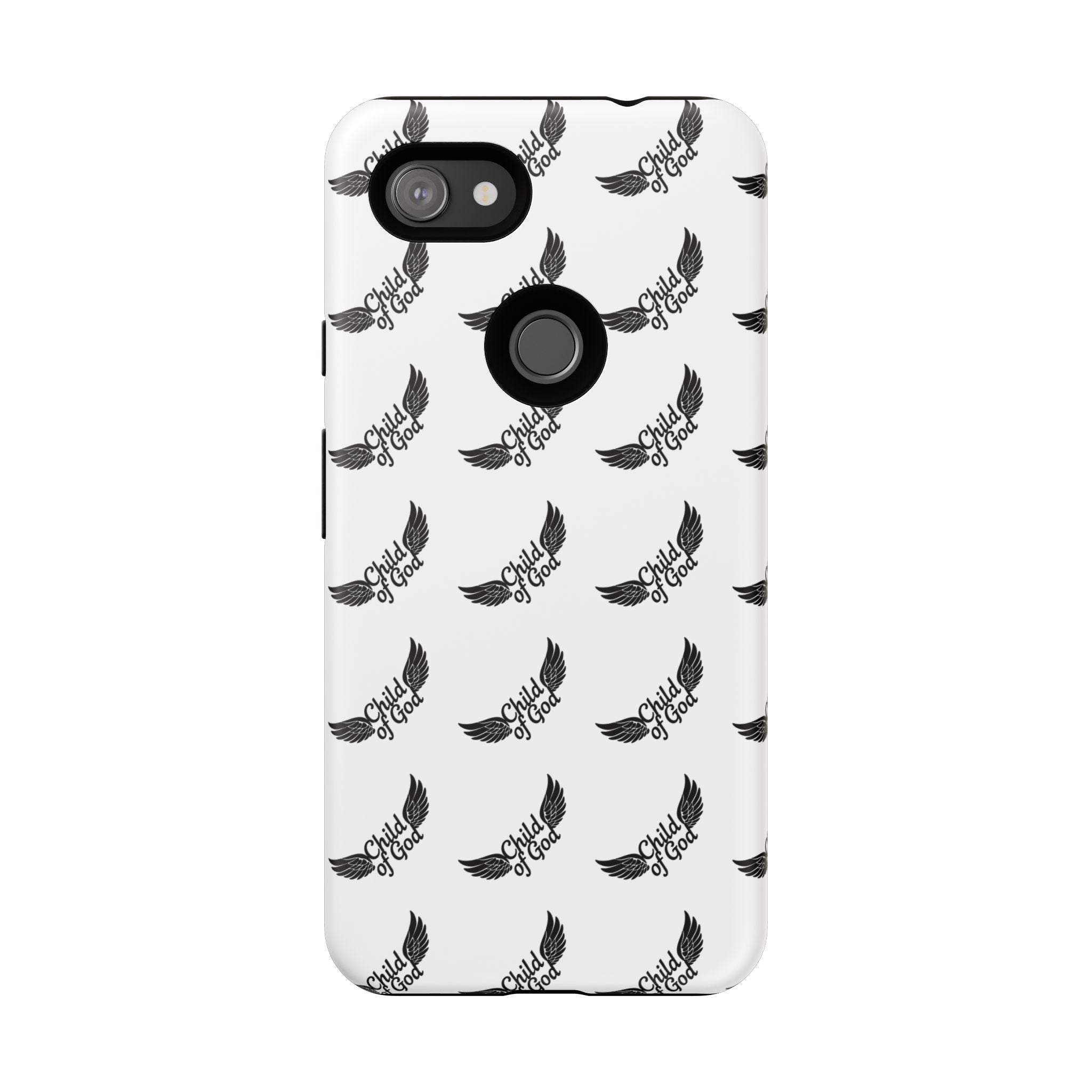 Stylish Tough Phone Case with Wing Design