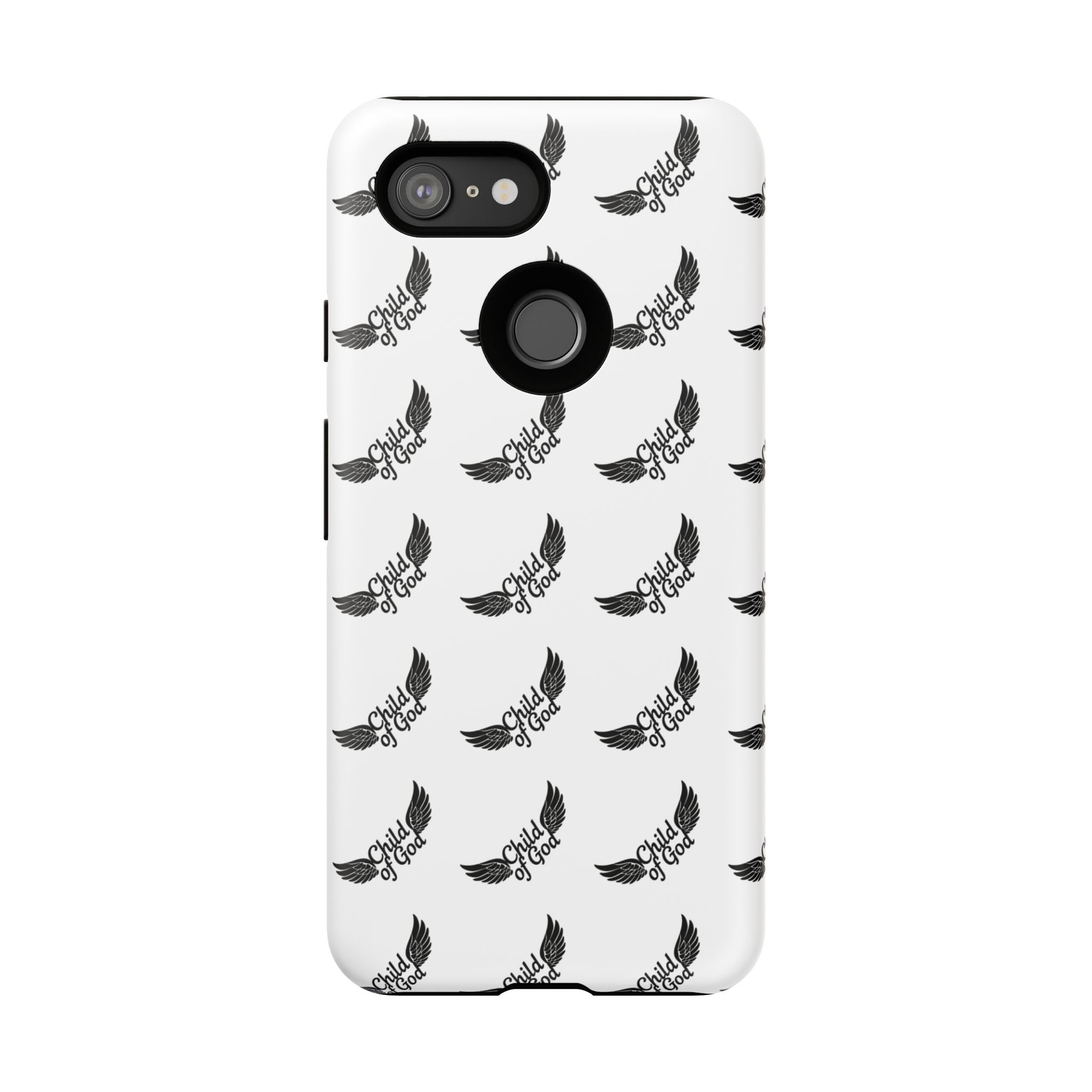 Stylish Tough Phone Case with Wing Design