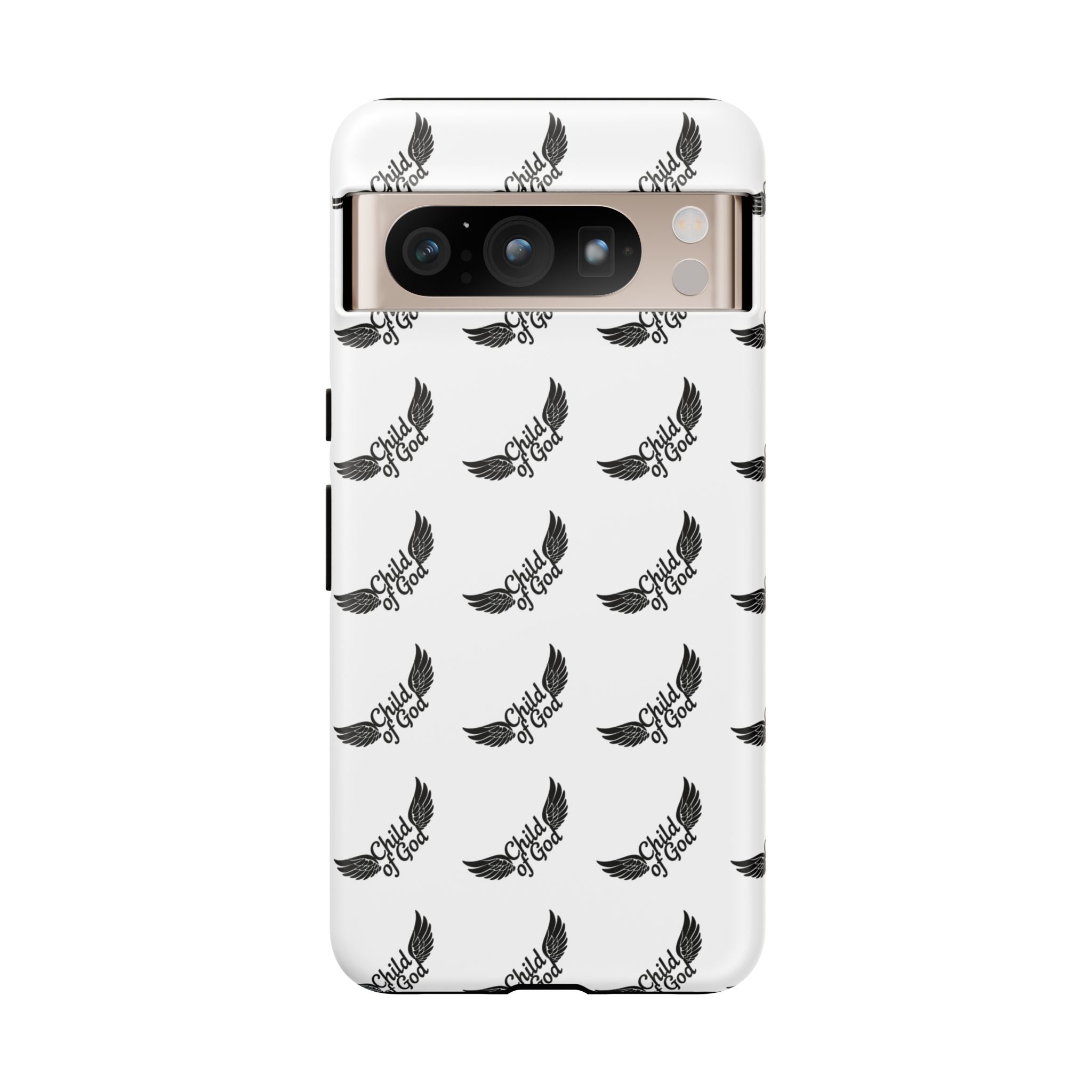 Stylish Tough Phone Case with Wing Design