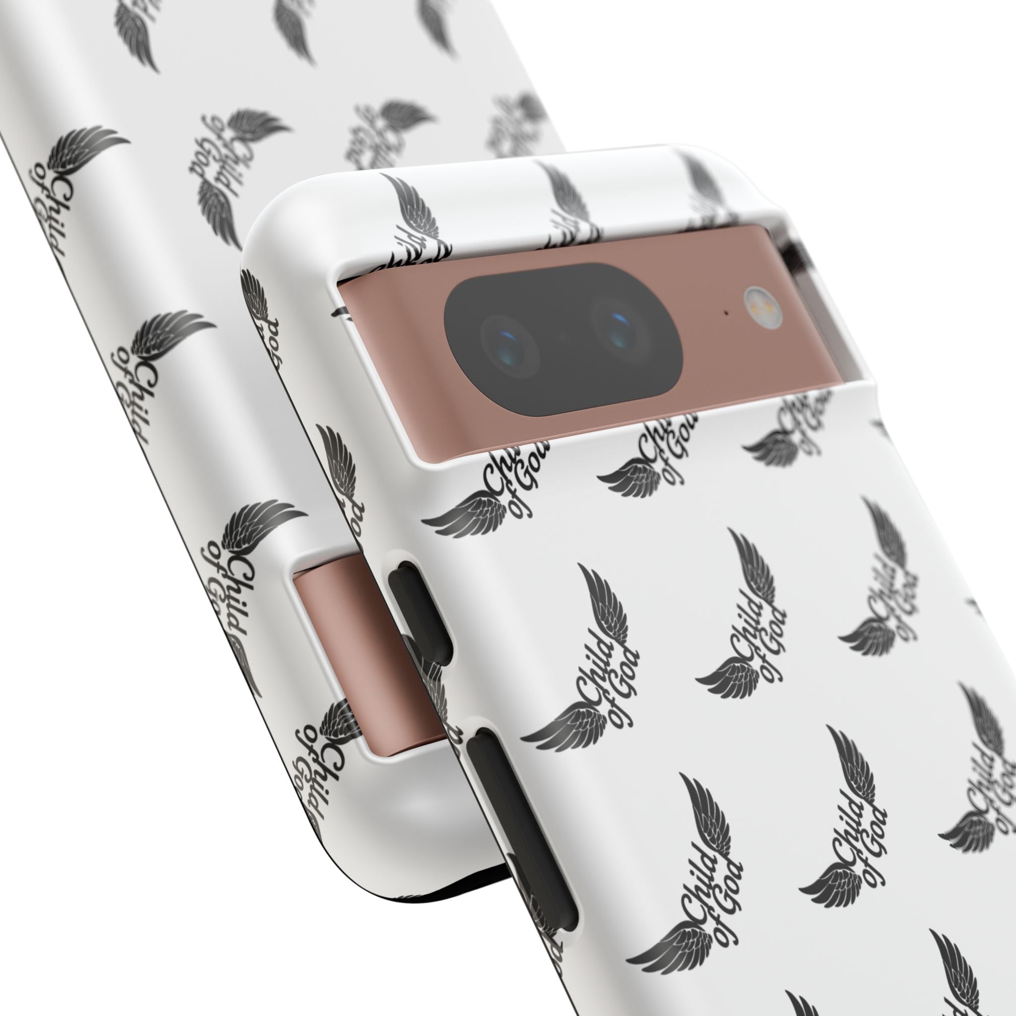 Stylish Tough Phone Case with Wing Design