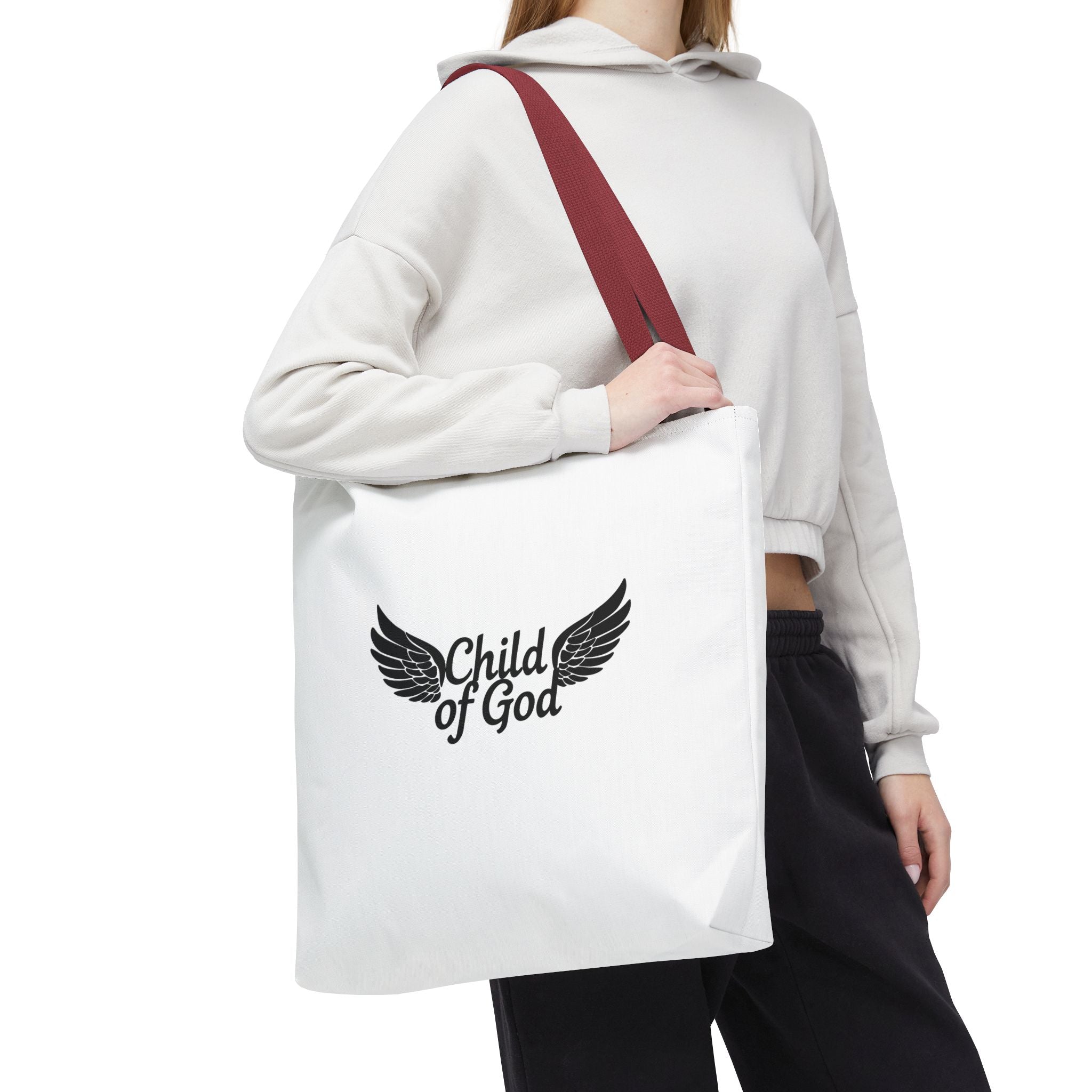 Inspirational Child of God Tote Bag