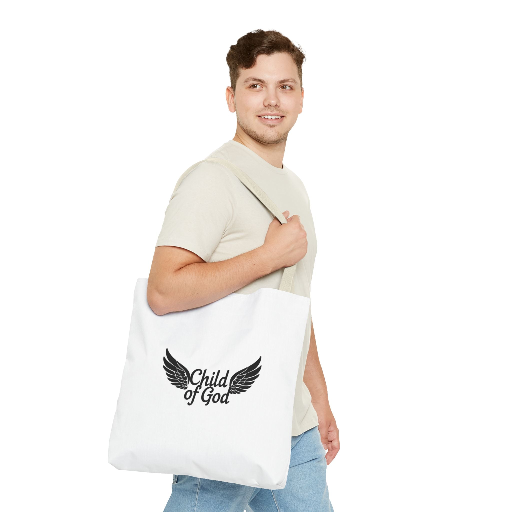 Inspirational Child of God Tote Bag