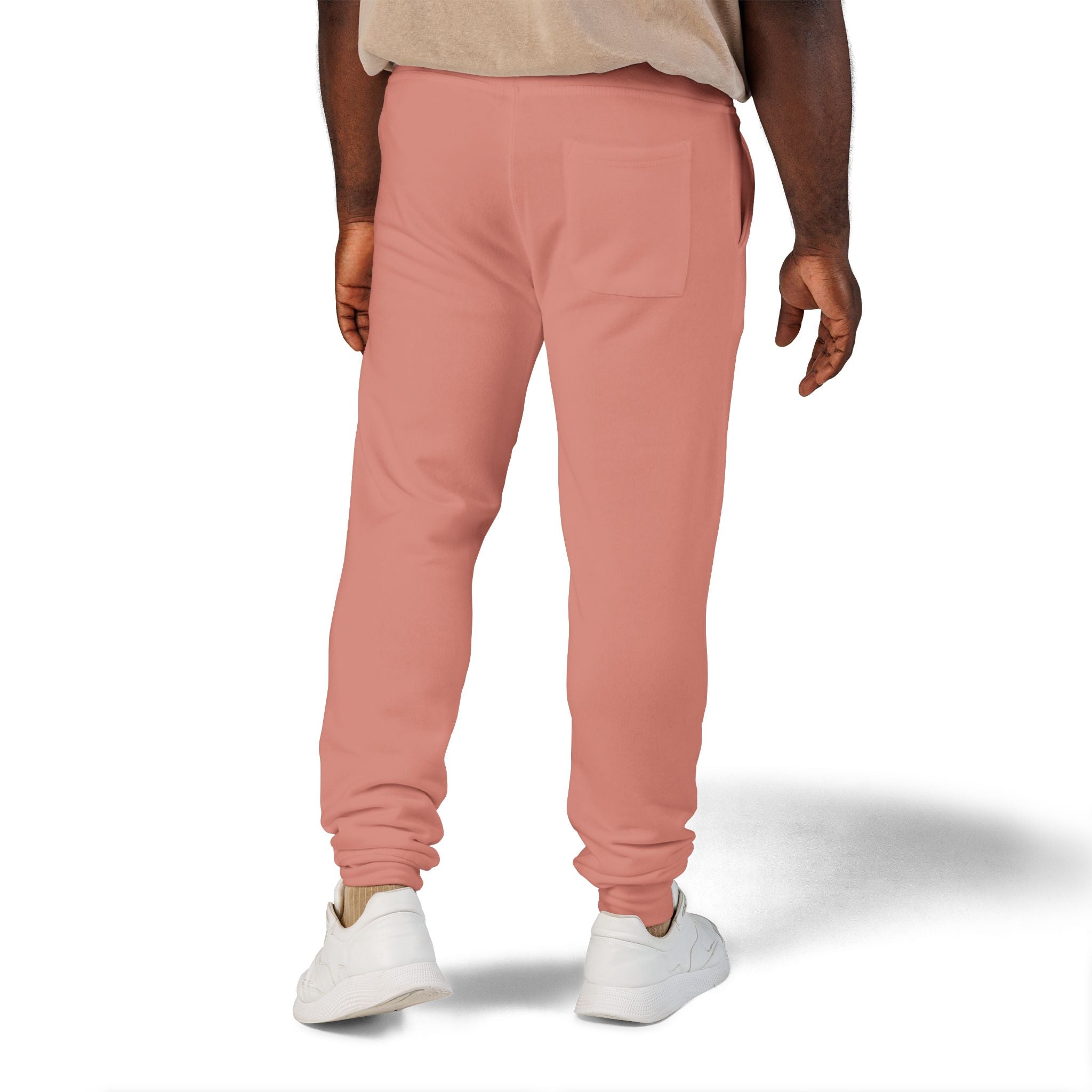 Embroidered Unisex Fleece Sweatpants - Cozy Comfort for Everyday Style