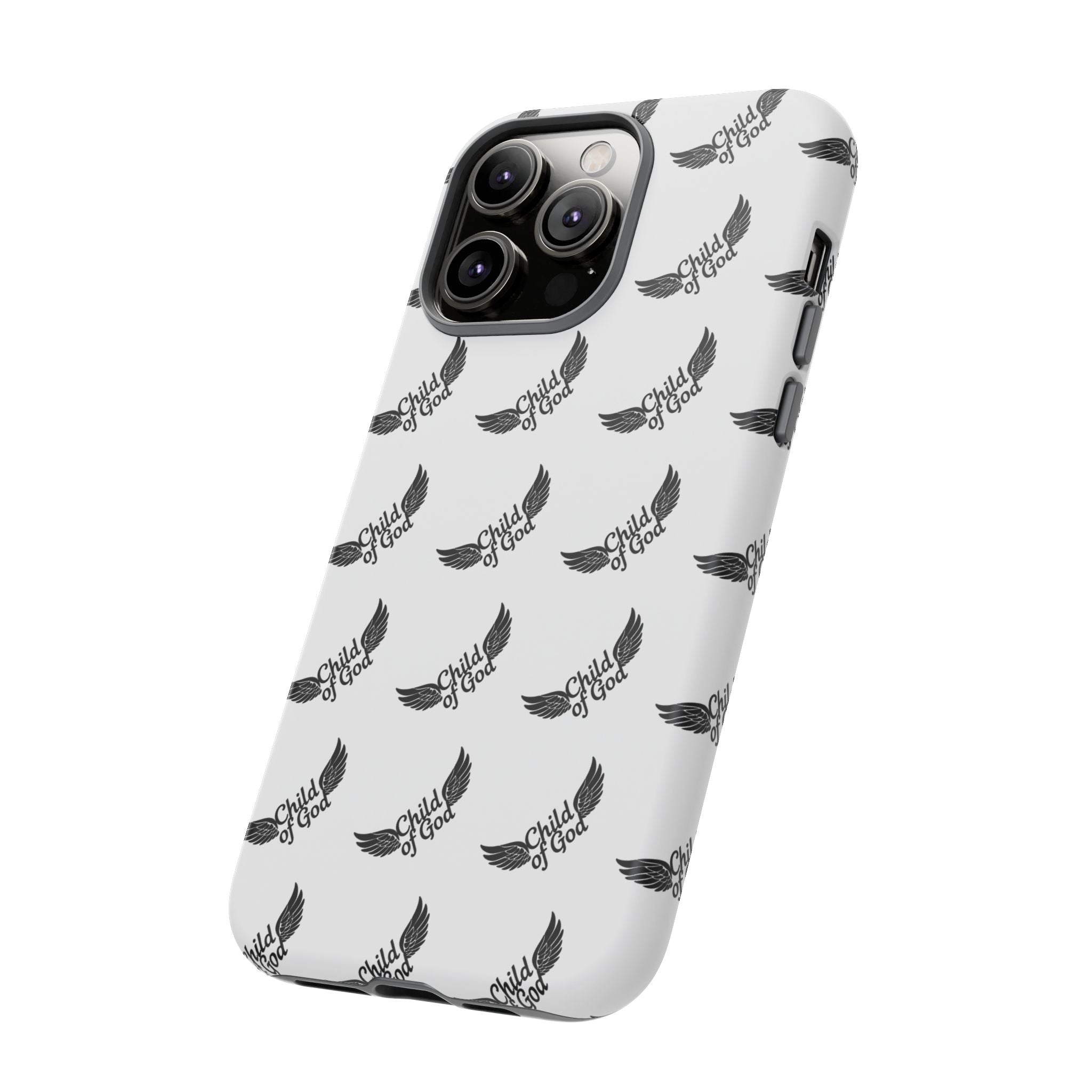 Stylish Tough Phone Case with Wing Design