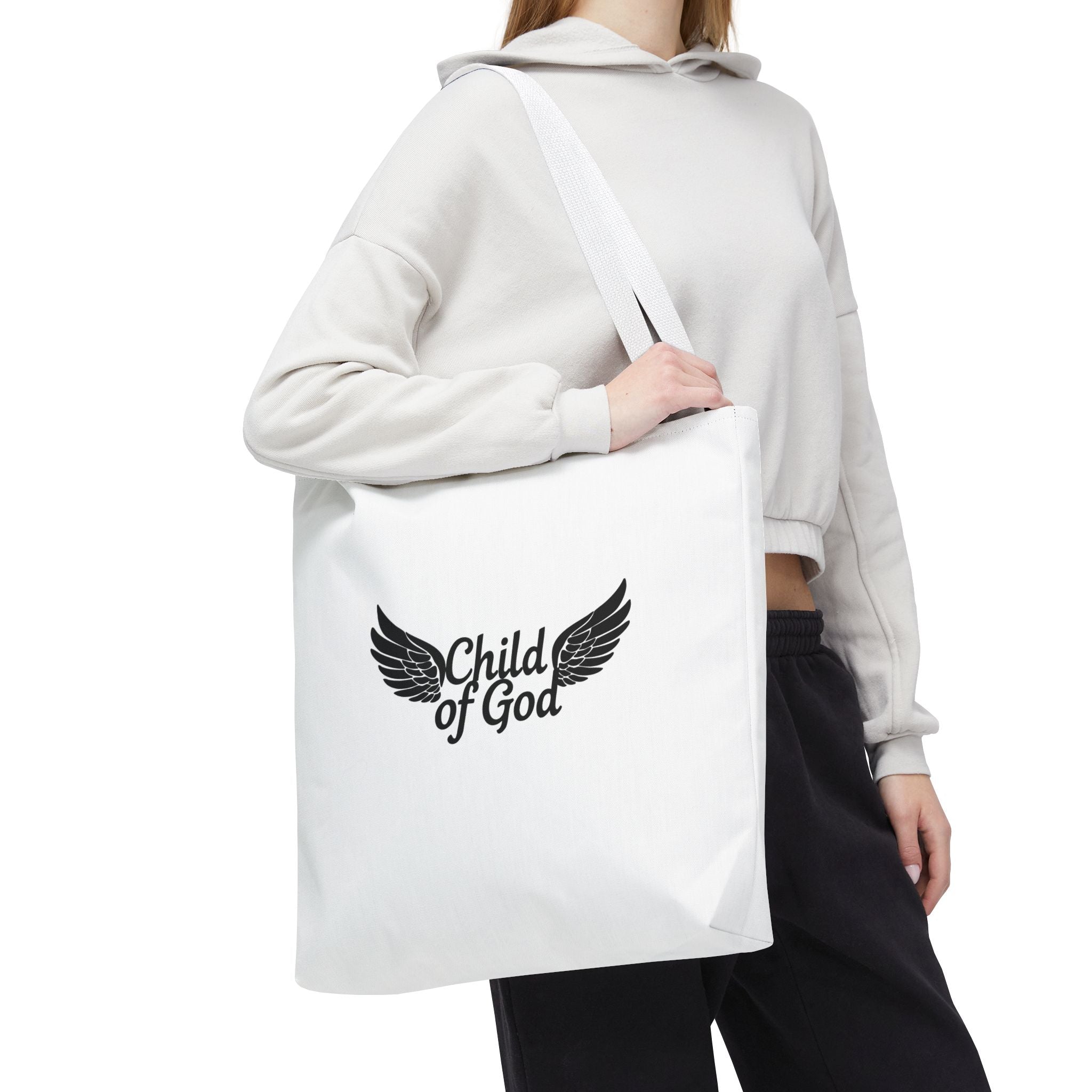 Inspirational Child of God Tote Bag