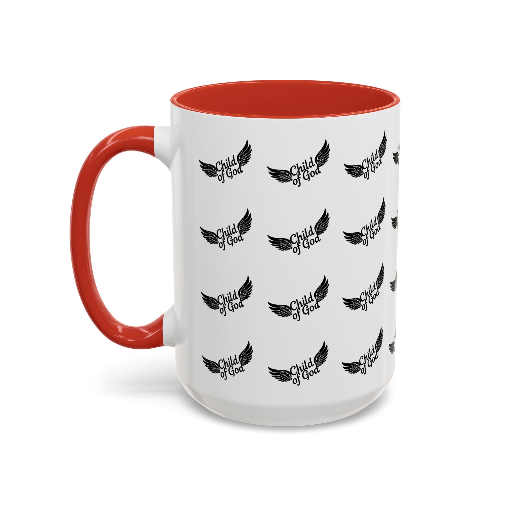 Bold Winged Coffee Mug for Followers of Christ
