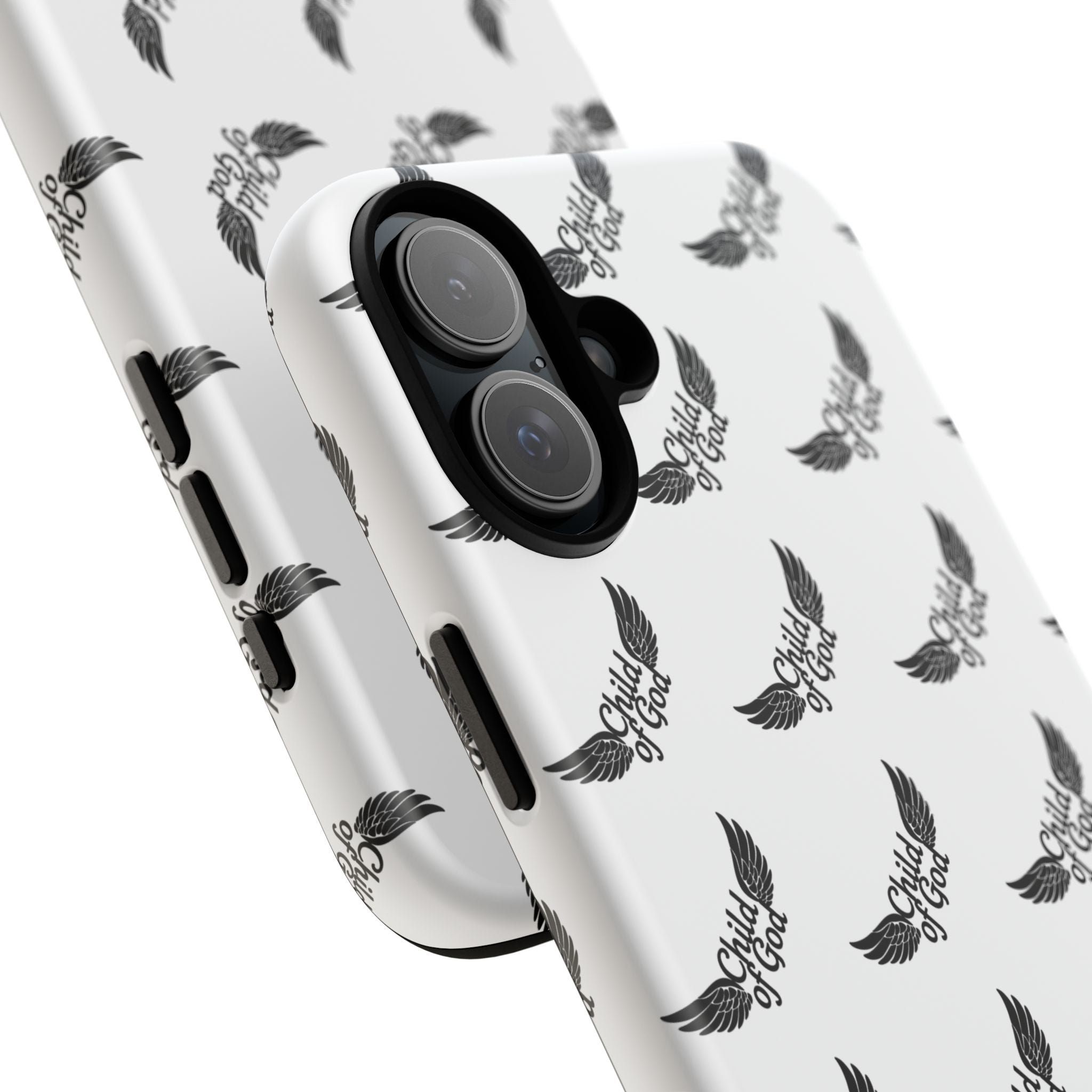 Stylish Tough Phone Case with Wing Design