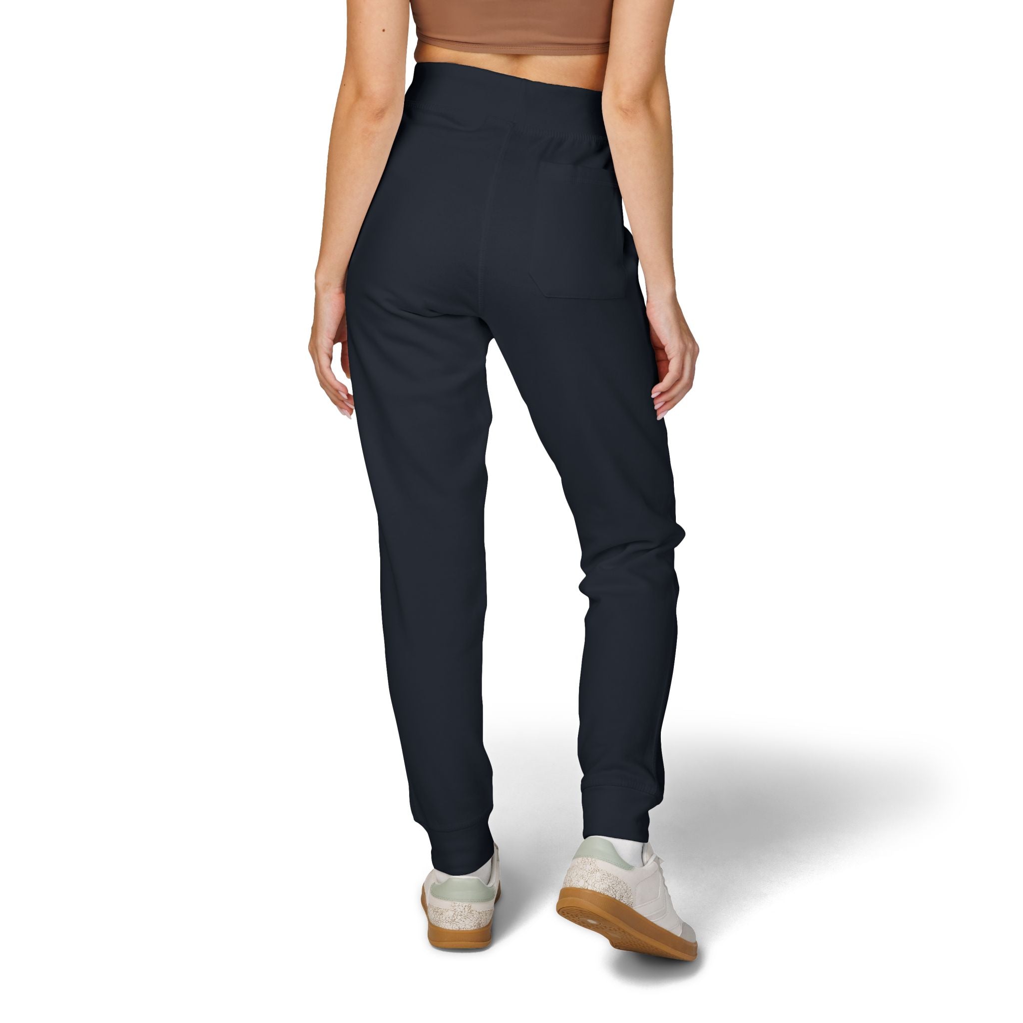 Embroidered Unisex Fleece Sweatpants - Cozy Comfort for Everyday Style