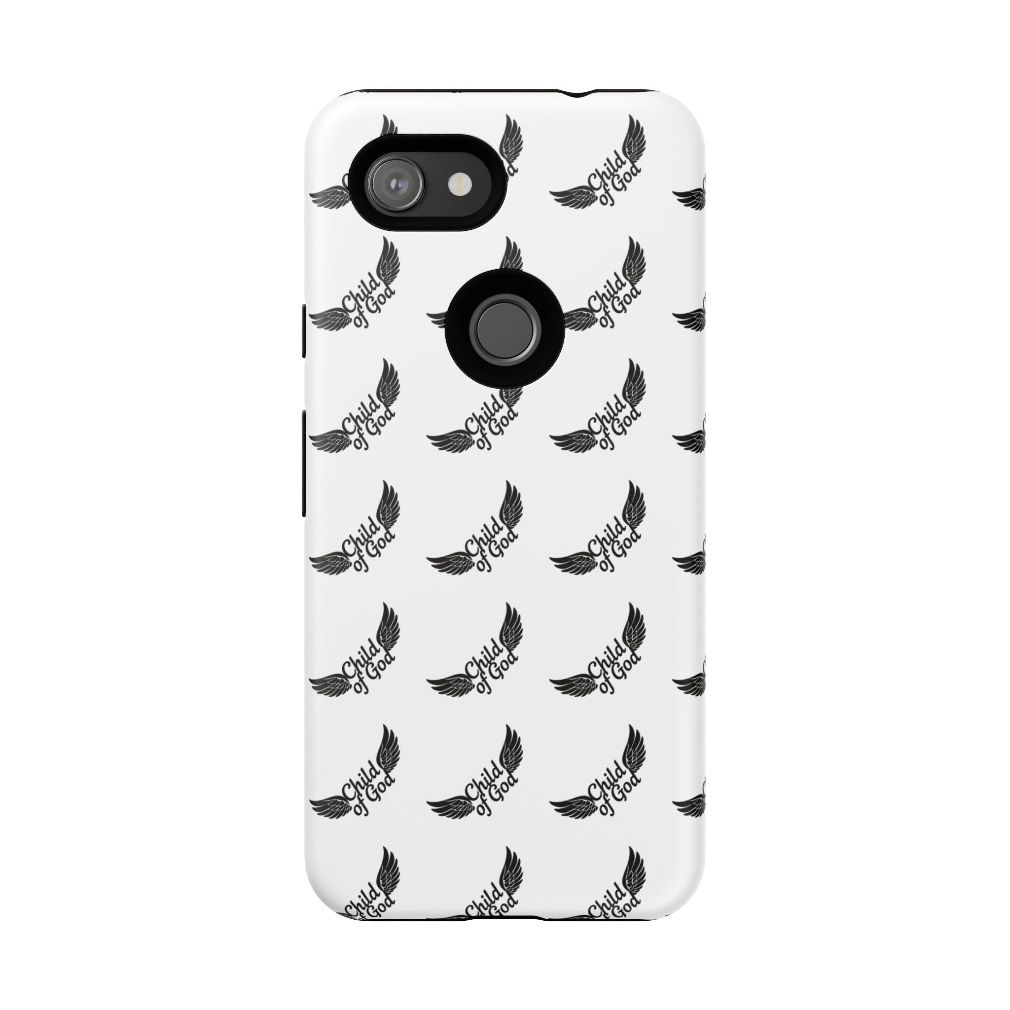 Stylish Tough Phone Case with Wing Design