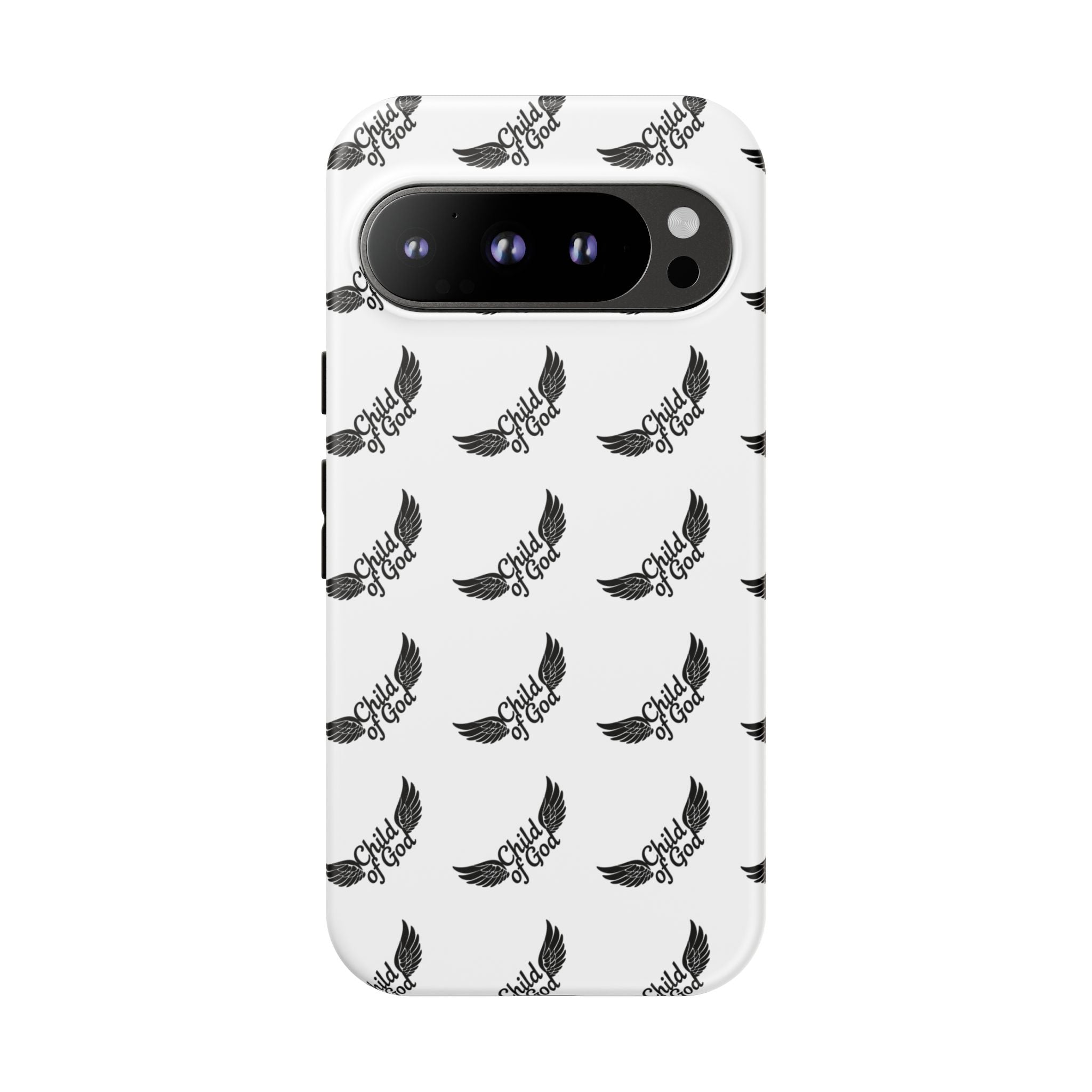 Stylish Tough Phone Case with Wing Design