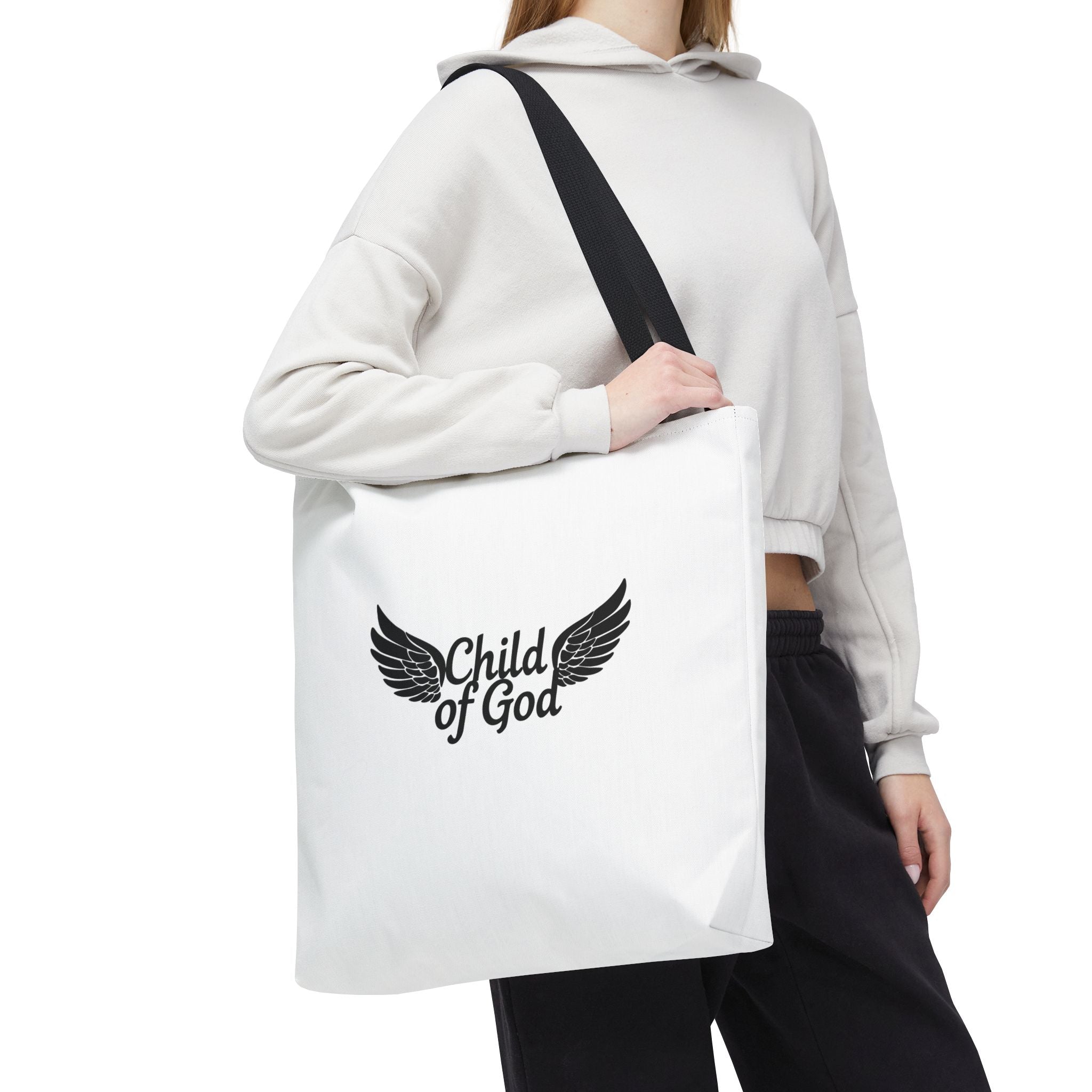 Inspirational Child of God Tote Bag