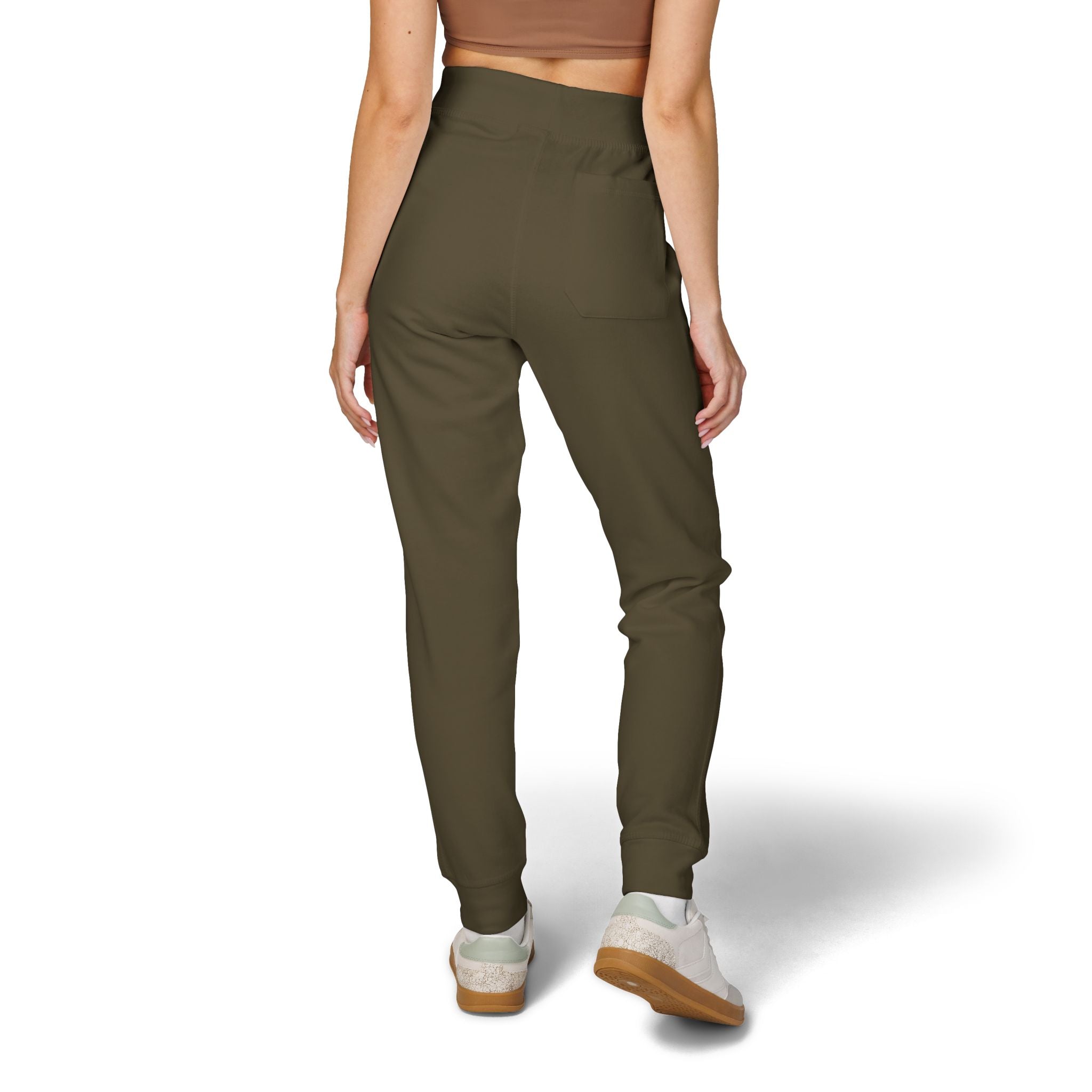 Embroidered Unisex Fleece Sweatpants - Cozy Comfort for Everyday Style
