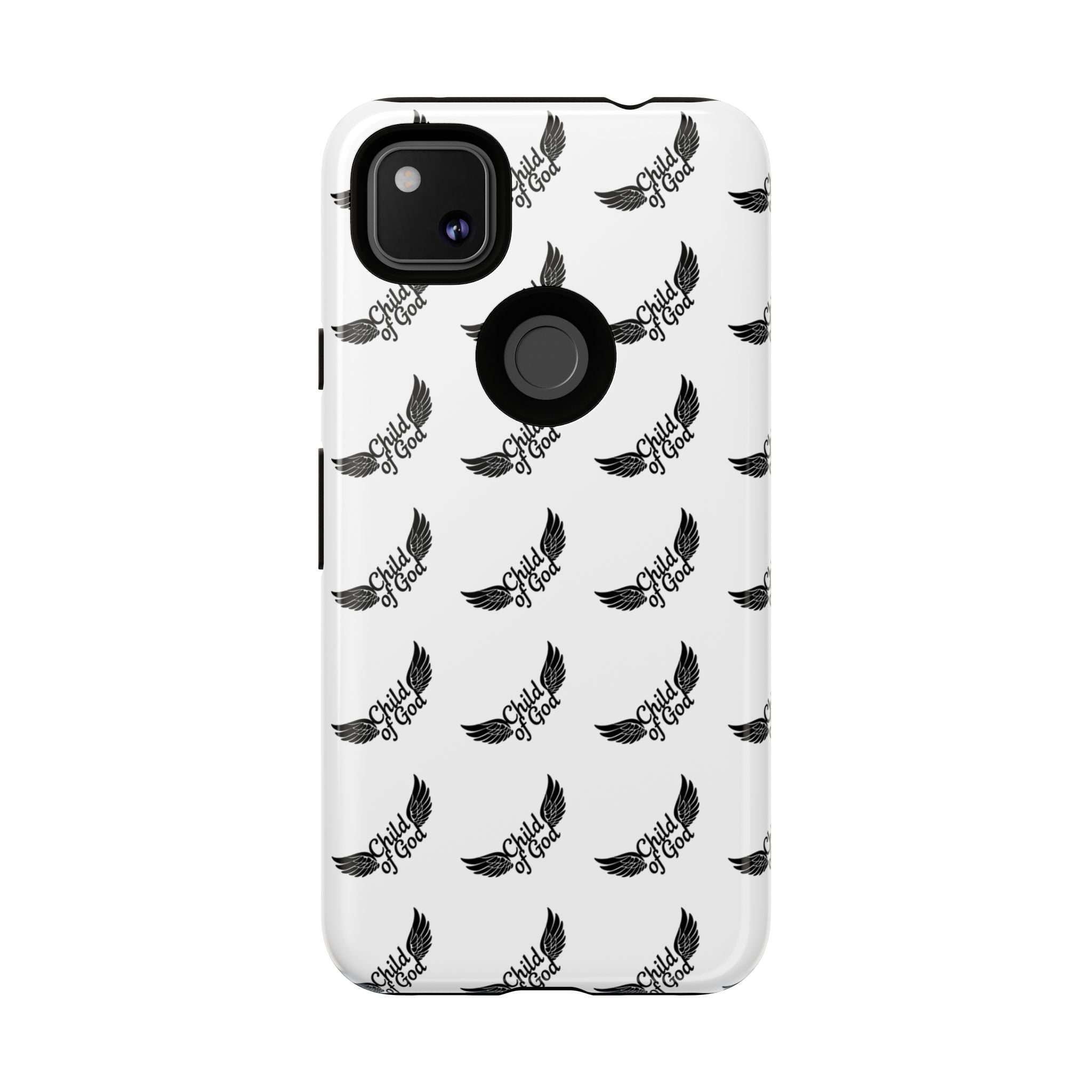 Stylish Tough Phone Case with Wing Design