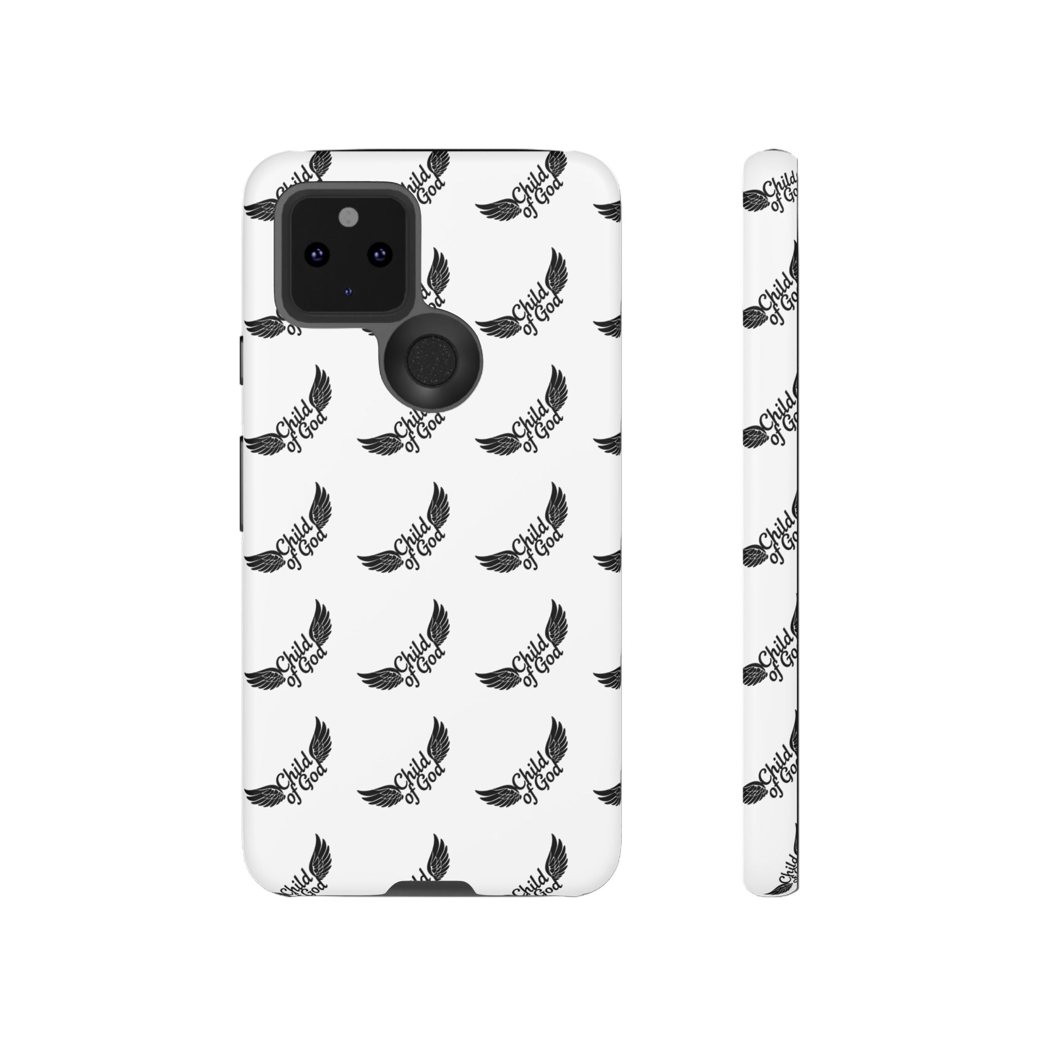Stylish Tough Phone Case with Wing Design