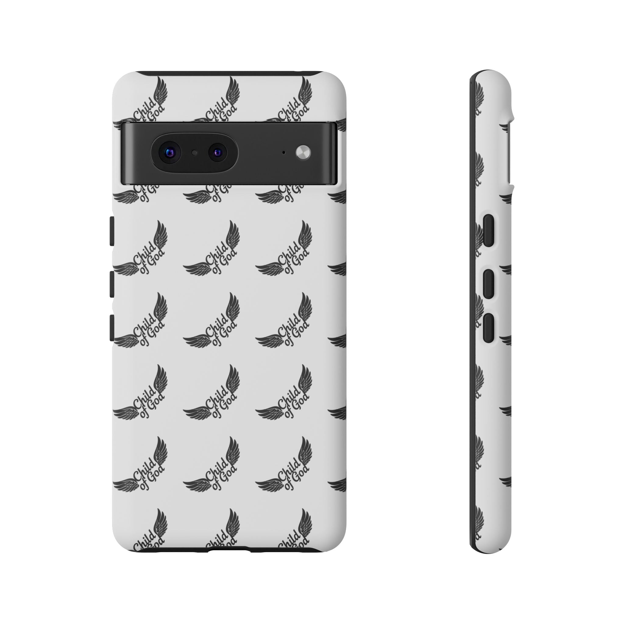 Stylish Tough Phone Case with Wing Design