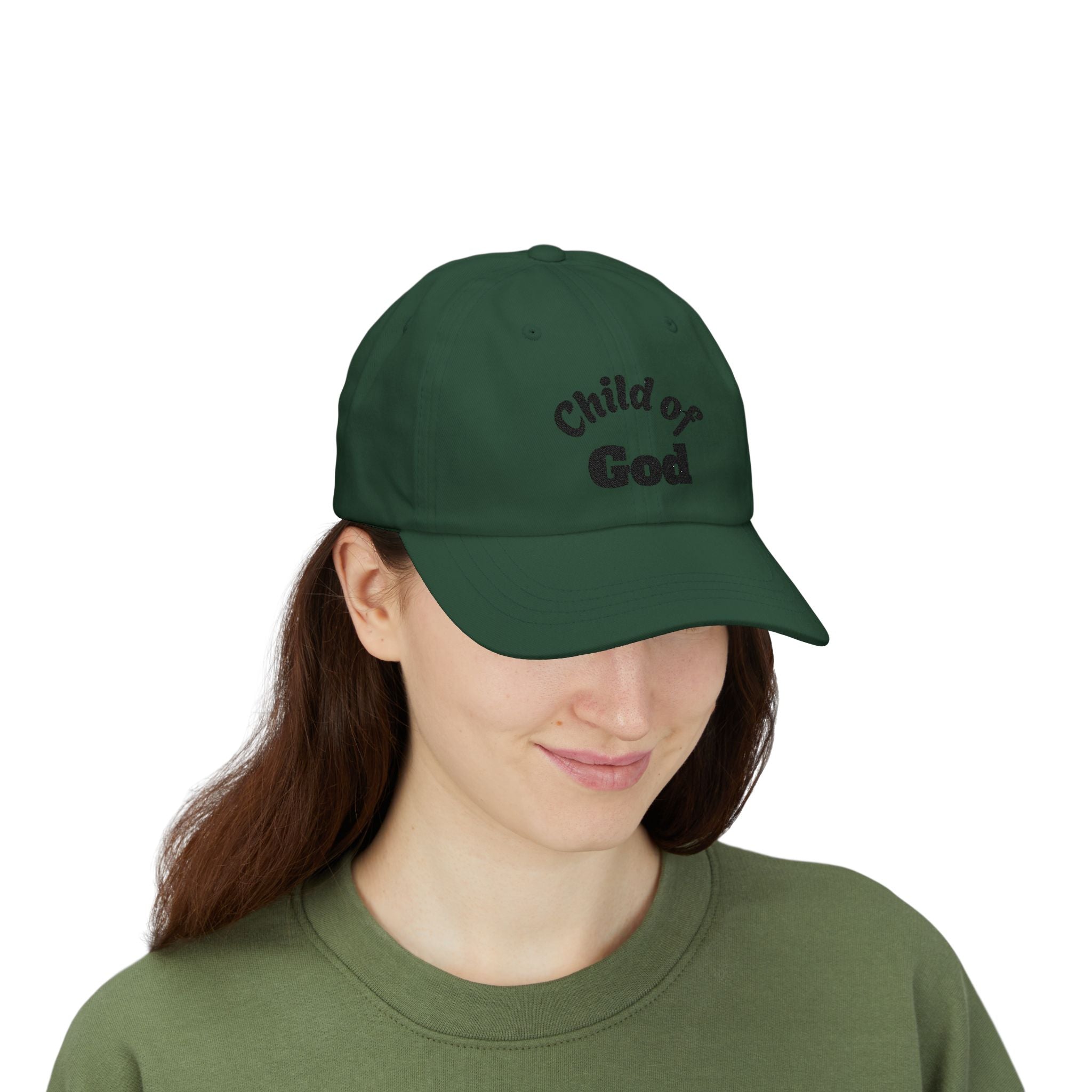Child of God Classic Dad Cap, Religious Hat, Christian Gift, Casual Wear, Faith Apparel, Summer Accessory