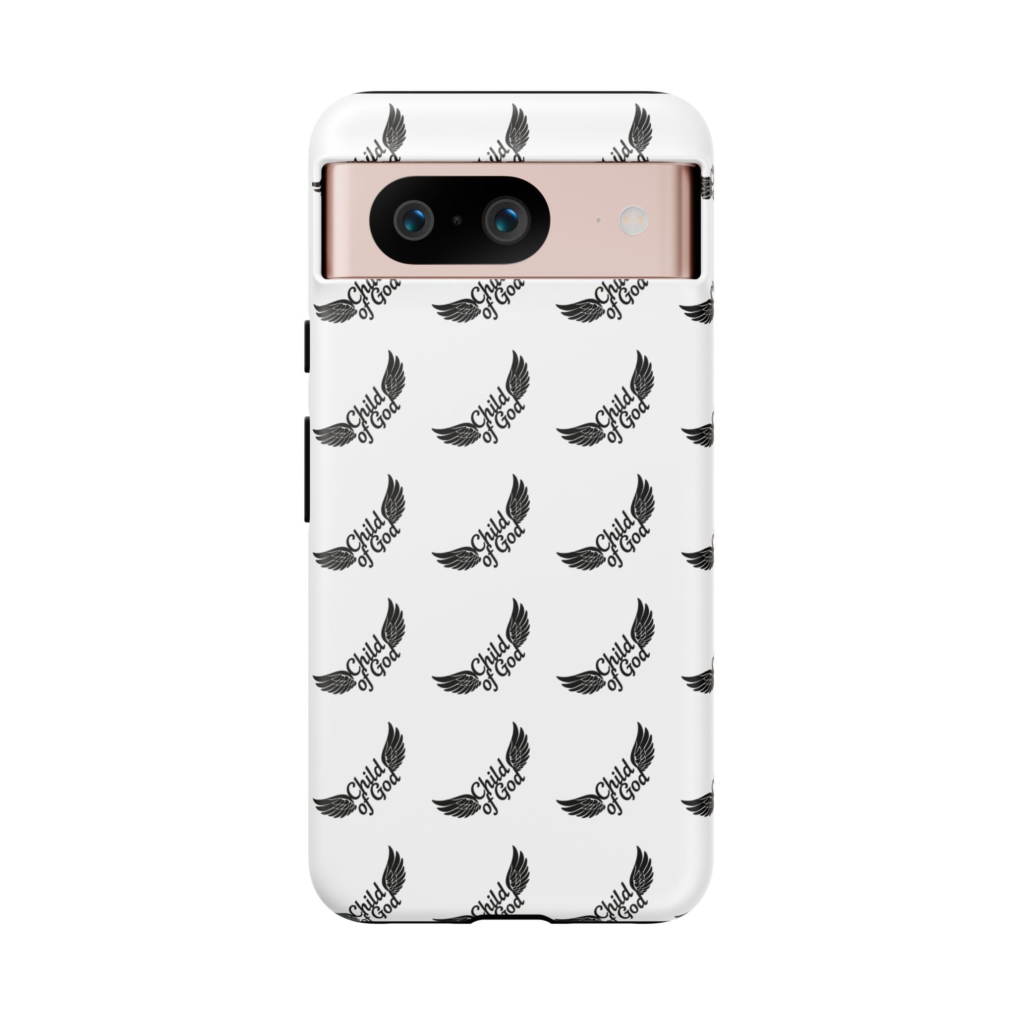 Stylish Tough Phone Case with Wing Design