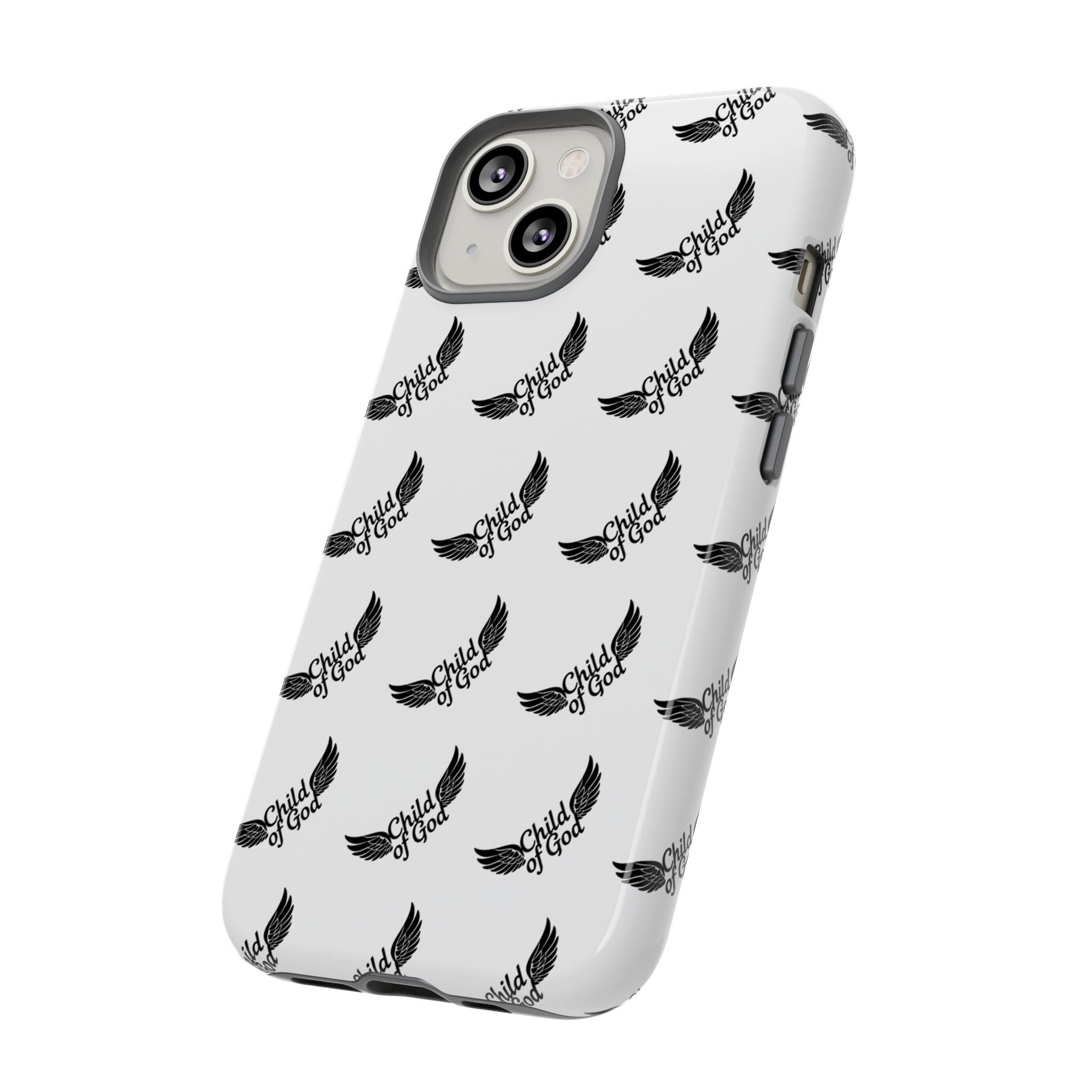 Stylish Tough Phone Case with Wing Design