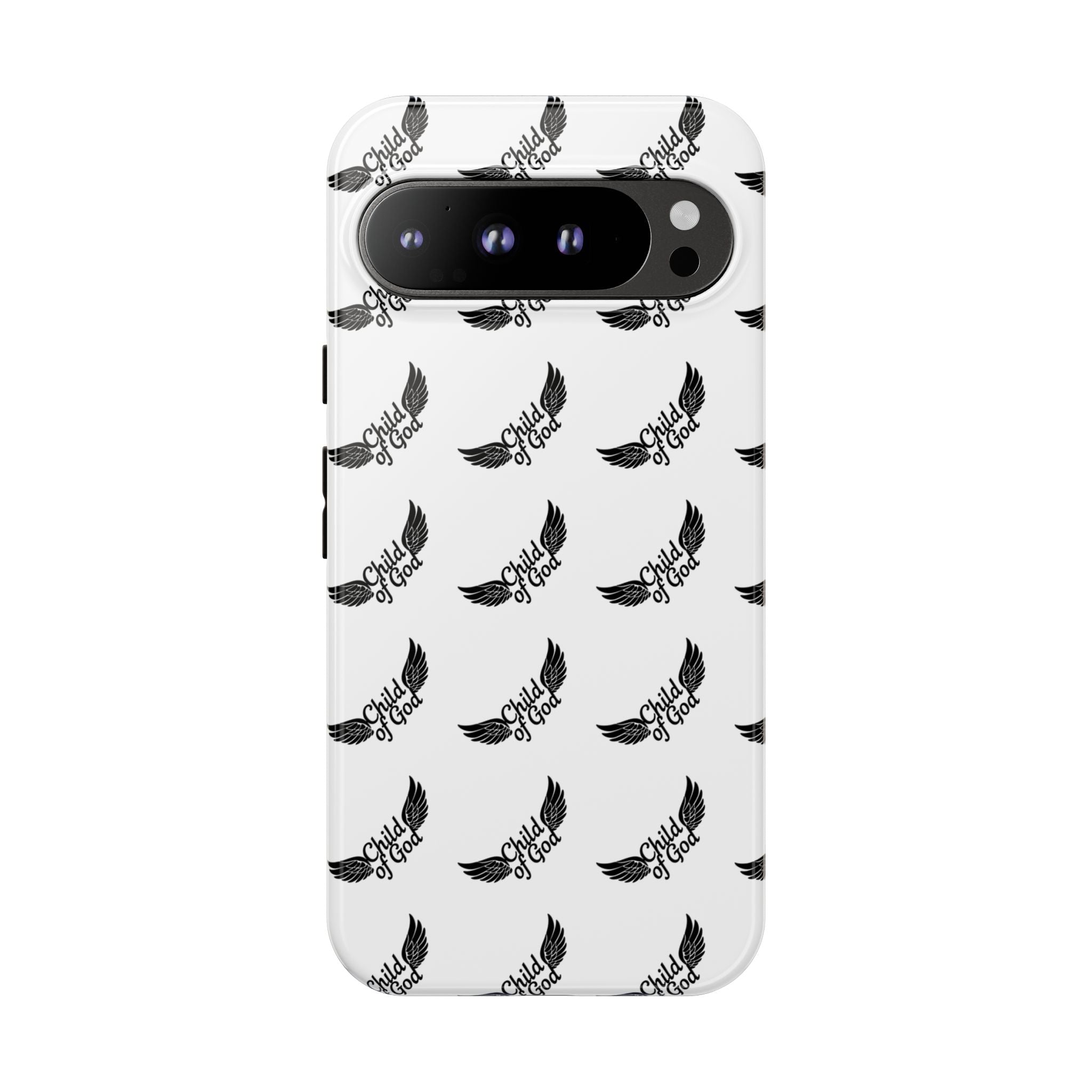 Stylish Tough Phone Case with Wing Design
