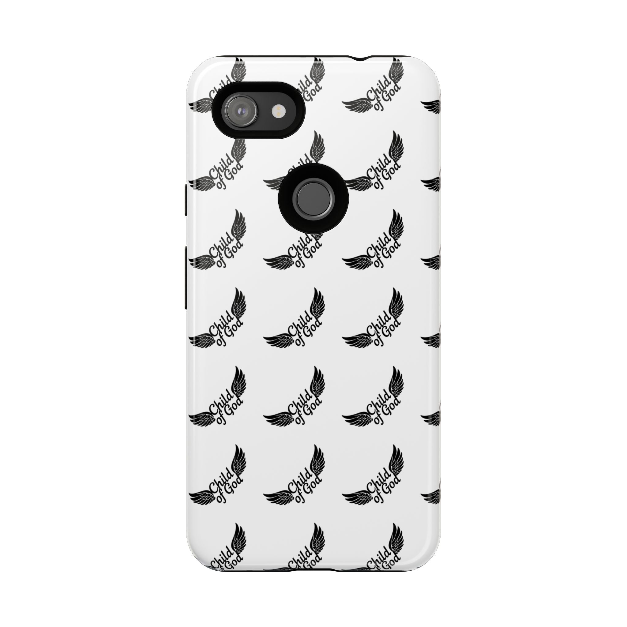 Stylish Tough Phone Case with Wing Design